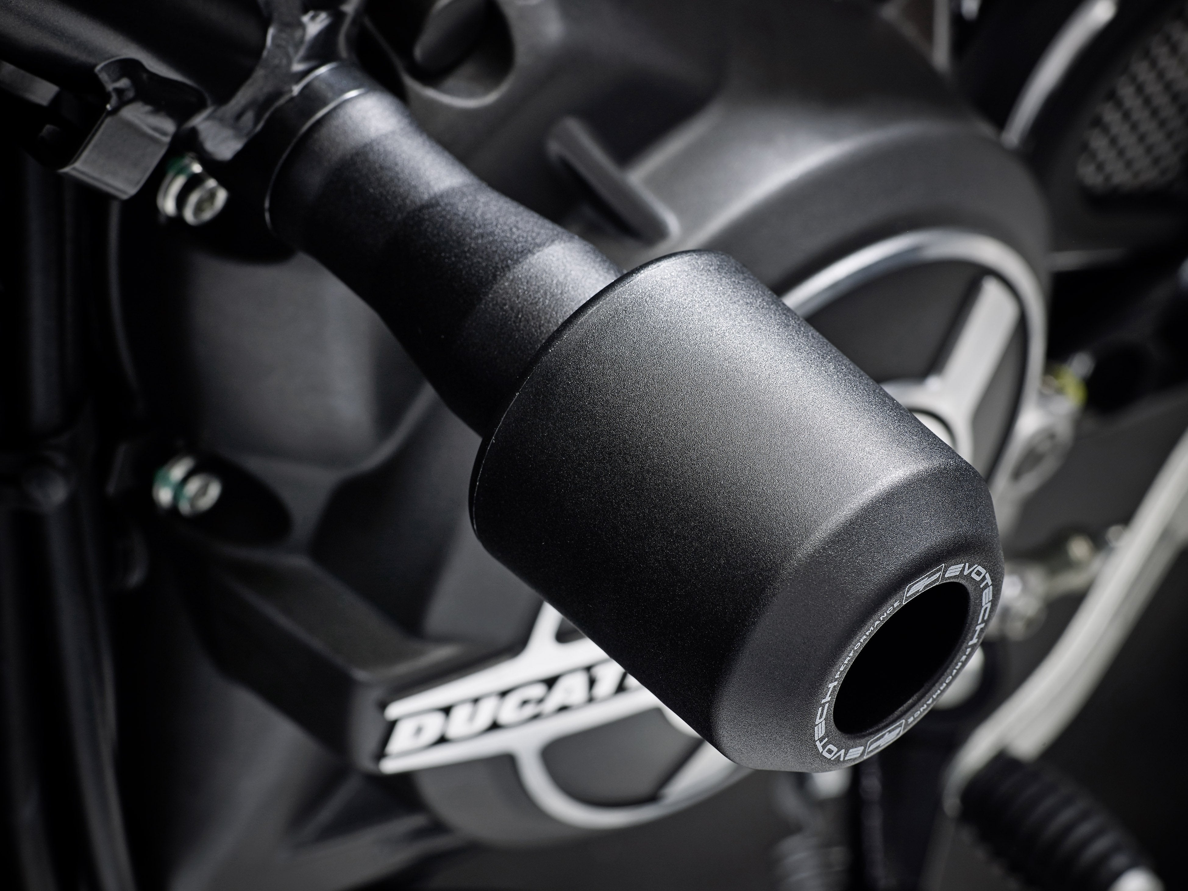 Evotech Crash Protection Bobbins - Ducati Scrambler Nightshift (2026+)