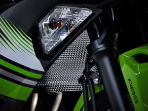 Evotech Radiator Guard - Kawasaki Ninja 650 Performance (2021 - 2025)