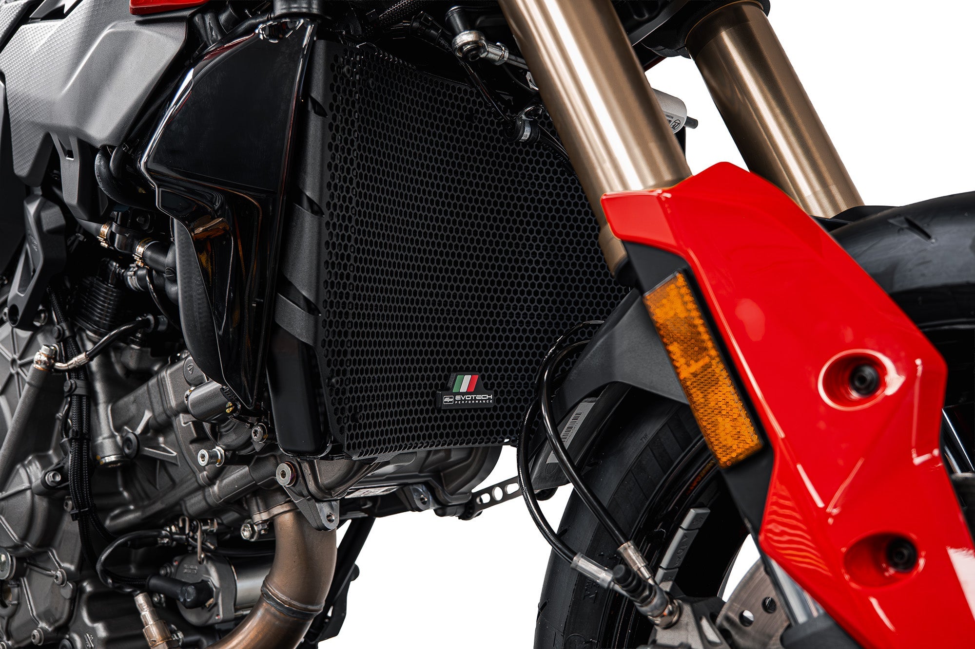 Evotech Radiator Guard - Ducati Hypermotard V2 SP (2026+)