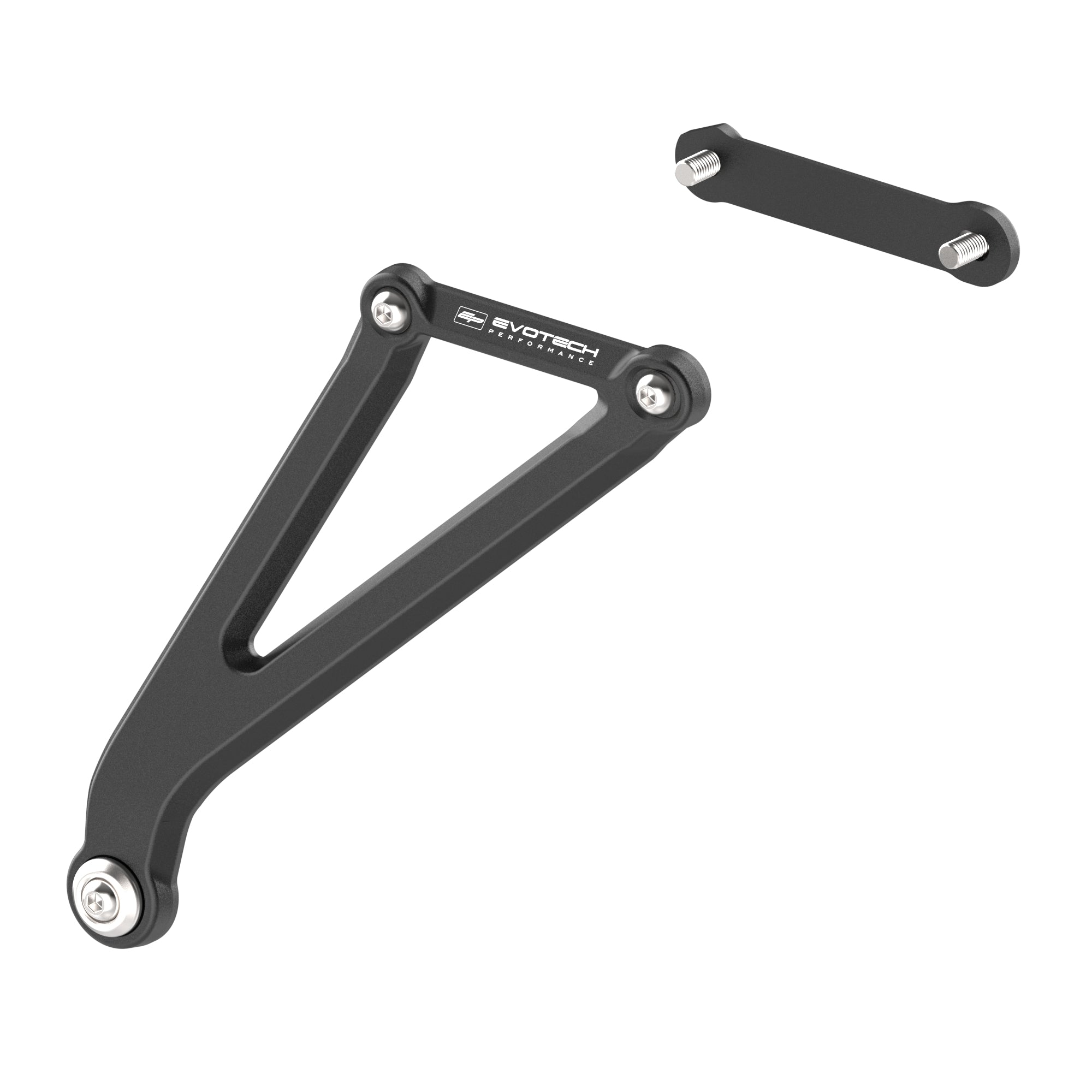 Evotech Exhaust Hanger & Pillion Footpeg Removal Kit - Kawasaki Ninja ZX-6R 40th Anniversary Edition (2024+)