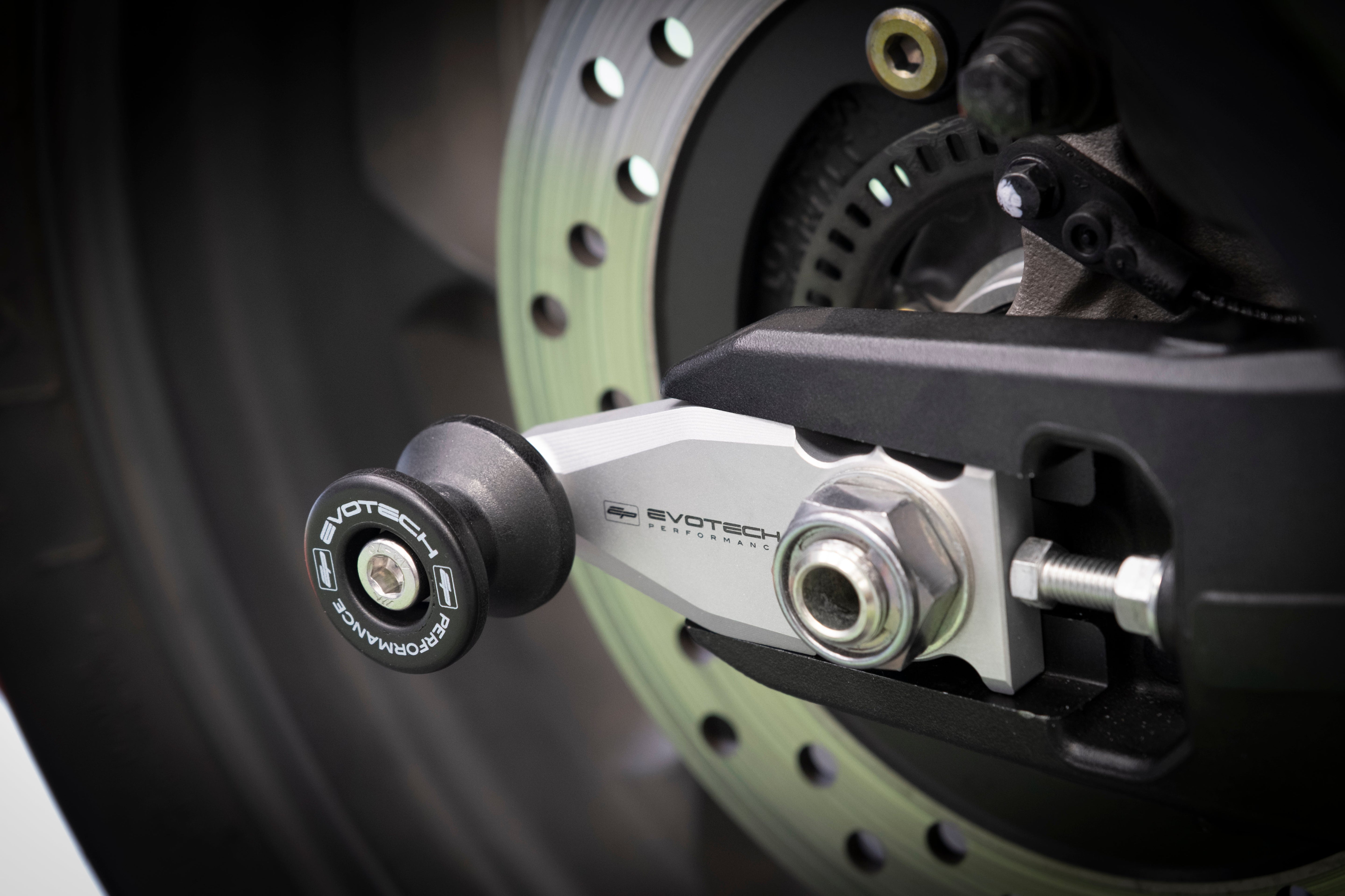 Evotech Paddock Stand Chain Adjuster Blocks - Honda CB650F (2017 - 2020)