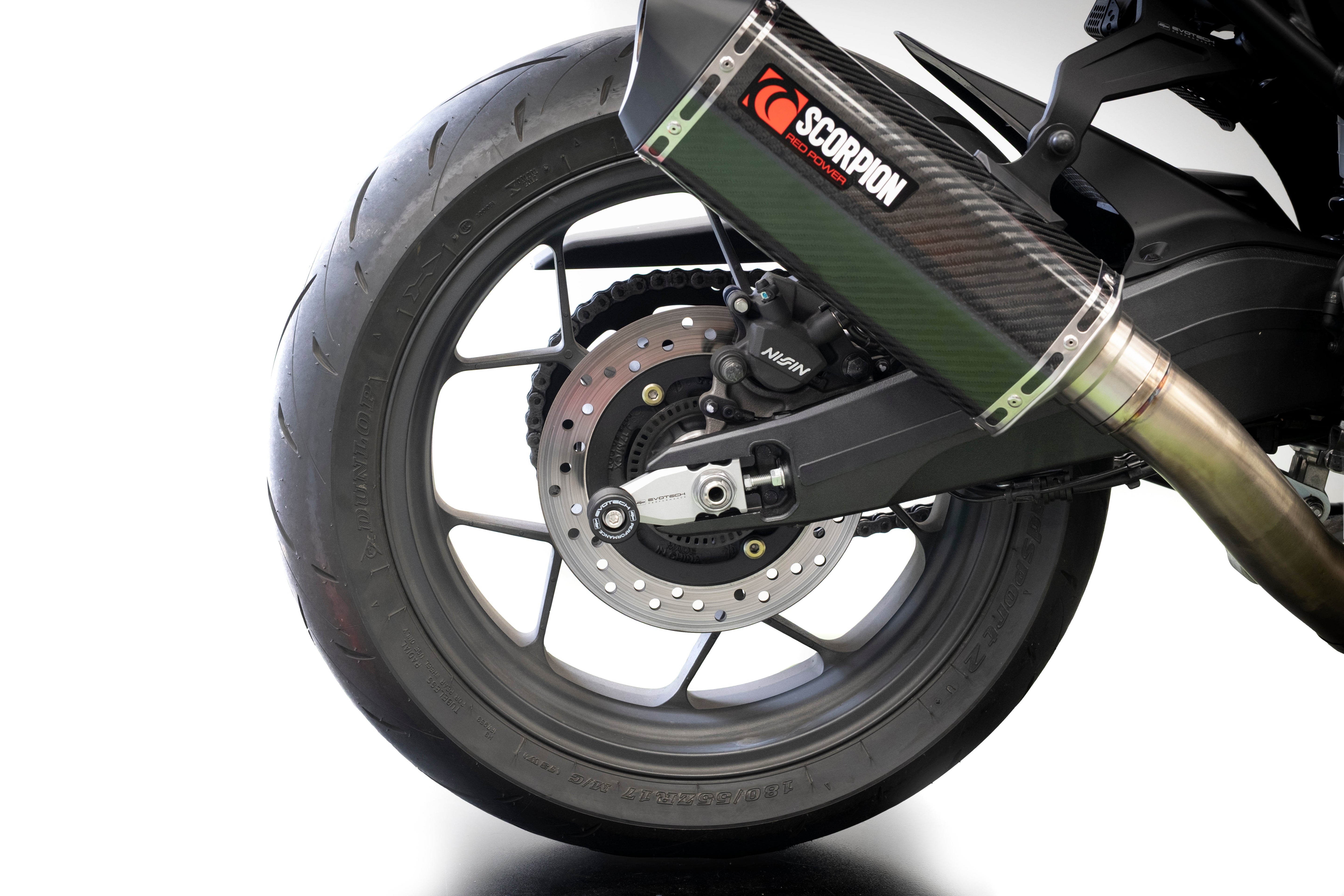 Evotech Paddock Stand Chain Adjuster Blocks - Honda CB1000 Hornet (2025+)
