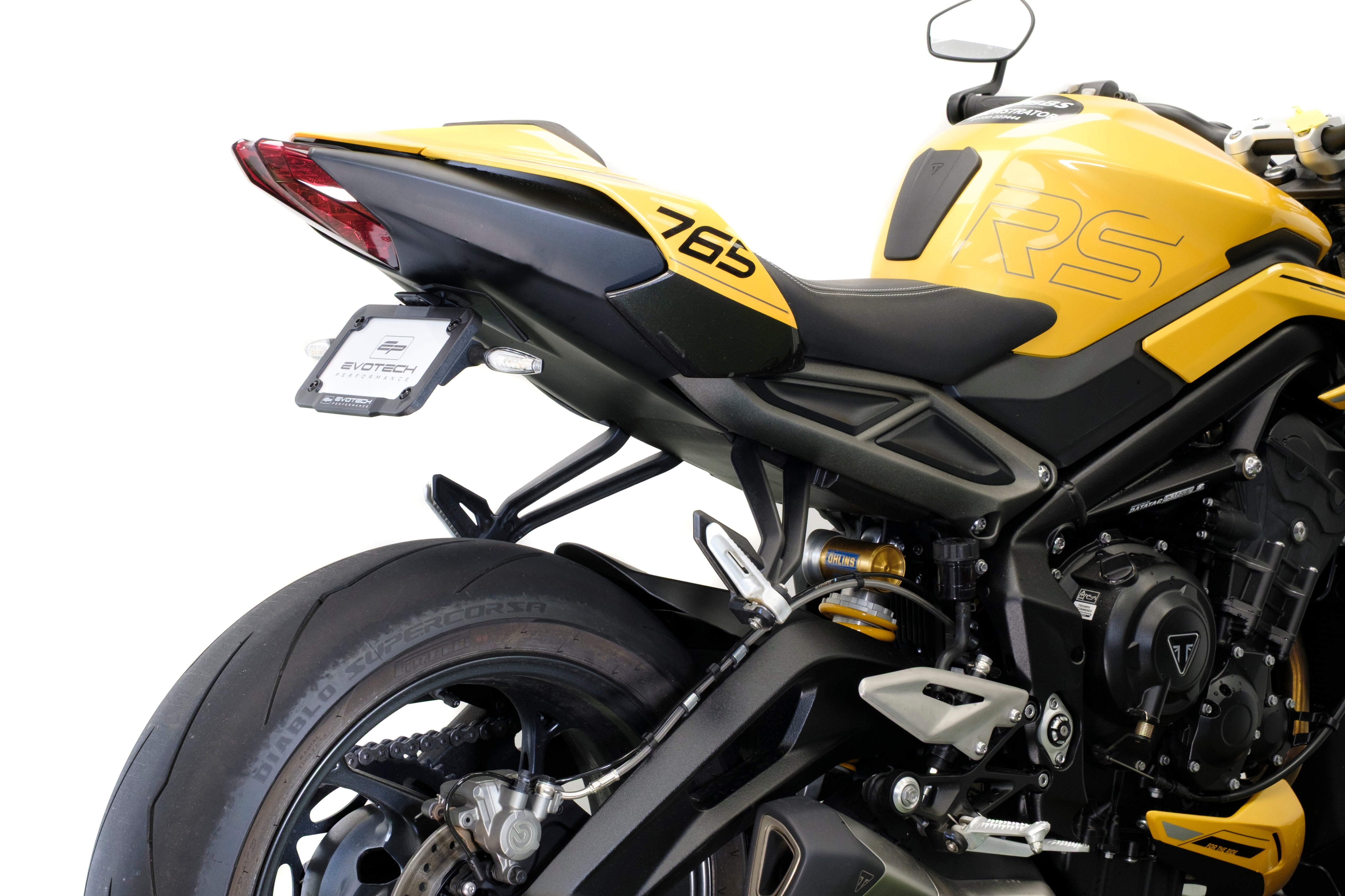 Evotech Dynamic Tail Tidy Including Indicators - Triumph Street Triple (2013 - 2016)