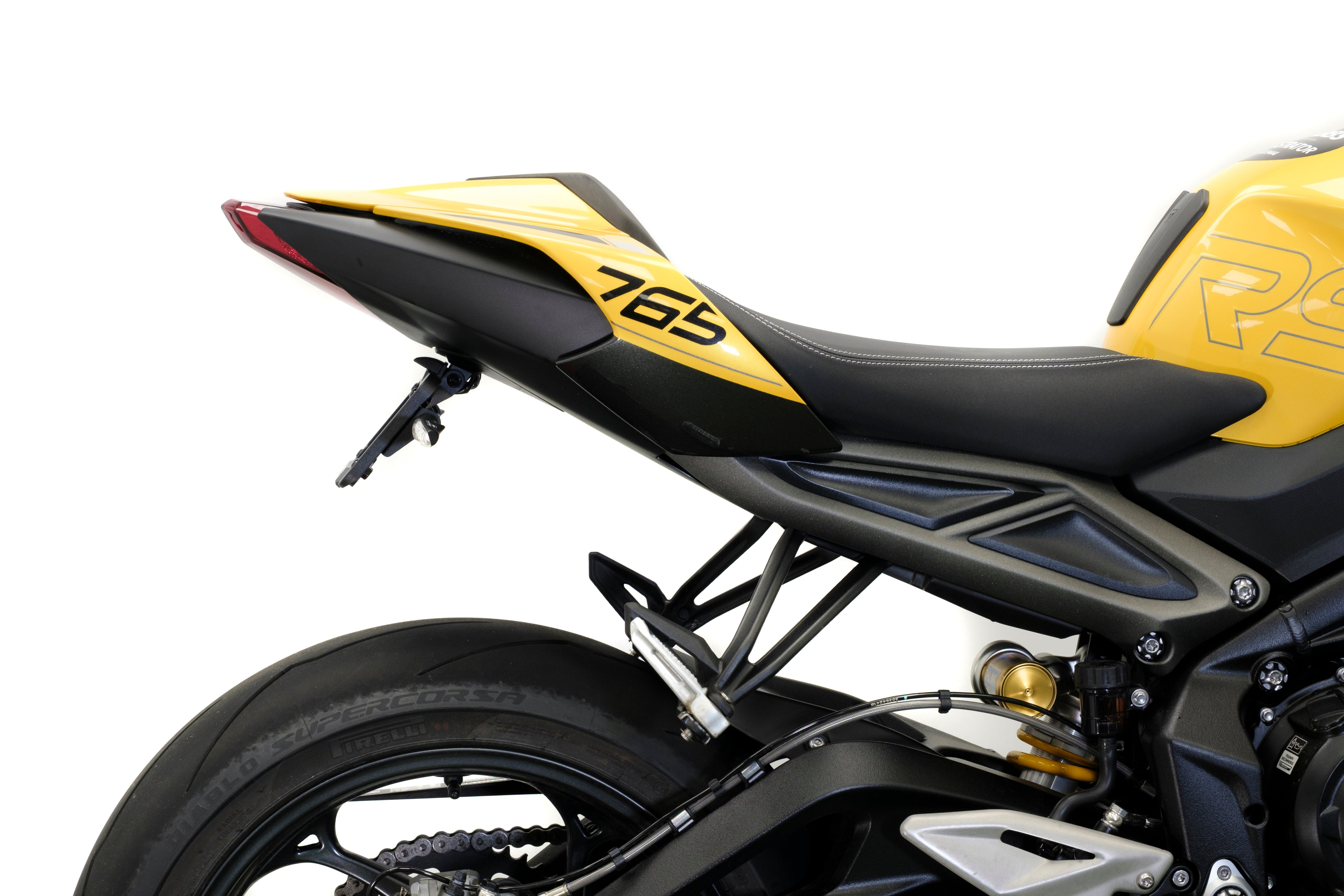 Evotech Dynamic Tail Tidy Including Indicators - Triumph Daytona Moto2 765 (2020 - 2021)
