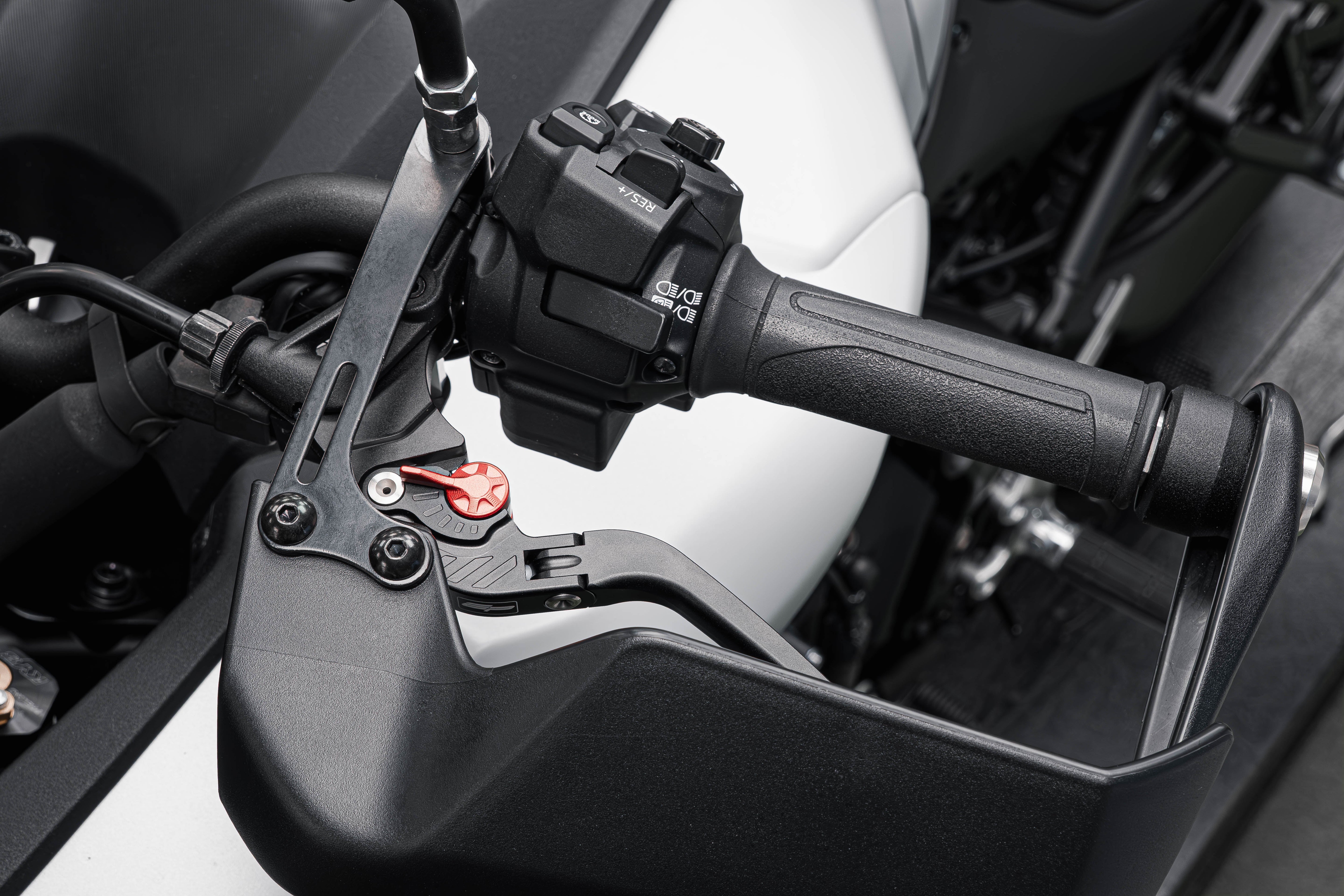 Evotech Evo Folding Clutch and Brake Lever Set - Yamaha Tracer 9 GT (2025+)