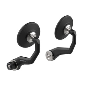 Evotech Handguard Bar End Mirrors (Retro) - Triumph Tiger 900 Rally (2020 - 2023)