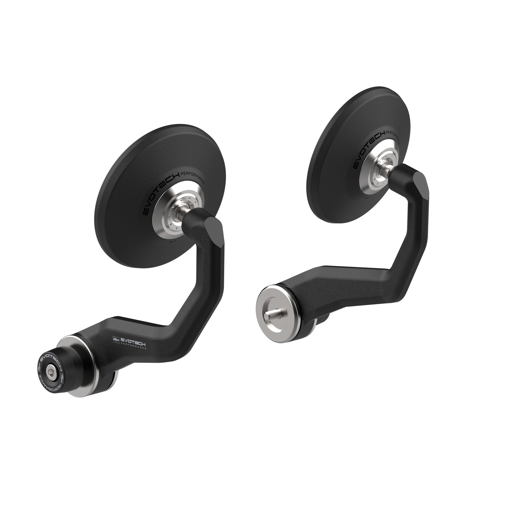 Evotech Handguard Bar End Mirrors (Retro) - Triumph Tiger 900 (2020 - 2023)