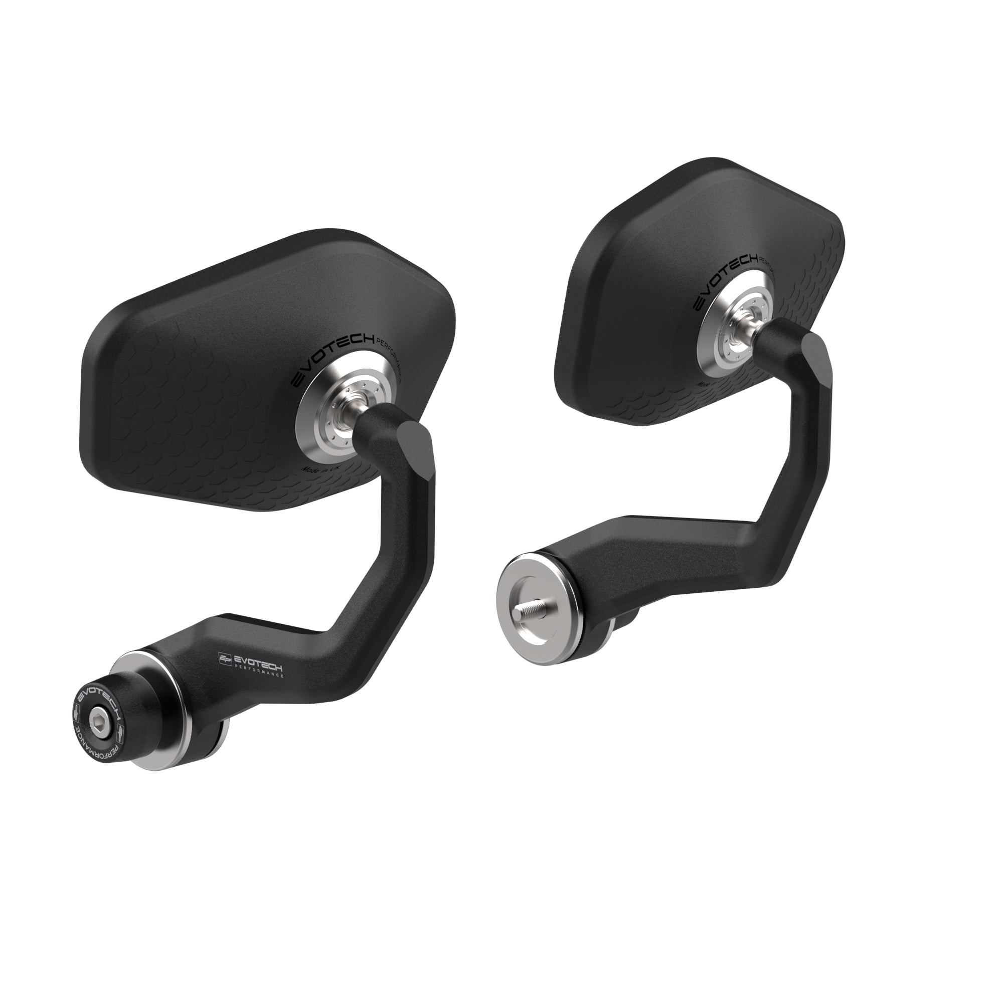 Evotech Handguard Bar End Mirrors (Sport) - Triumph Tiger 900 GT Aragon Edition (2023)