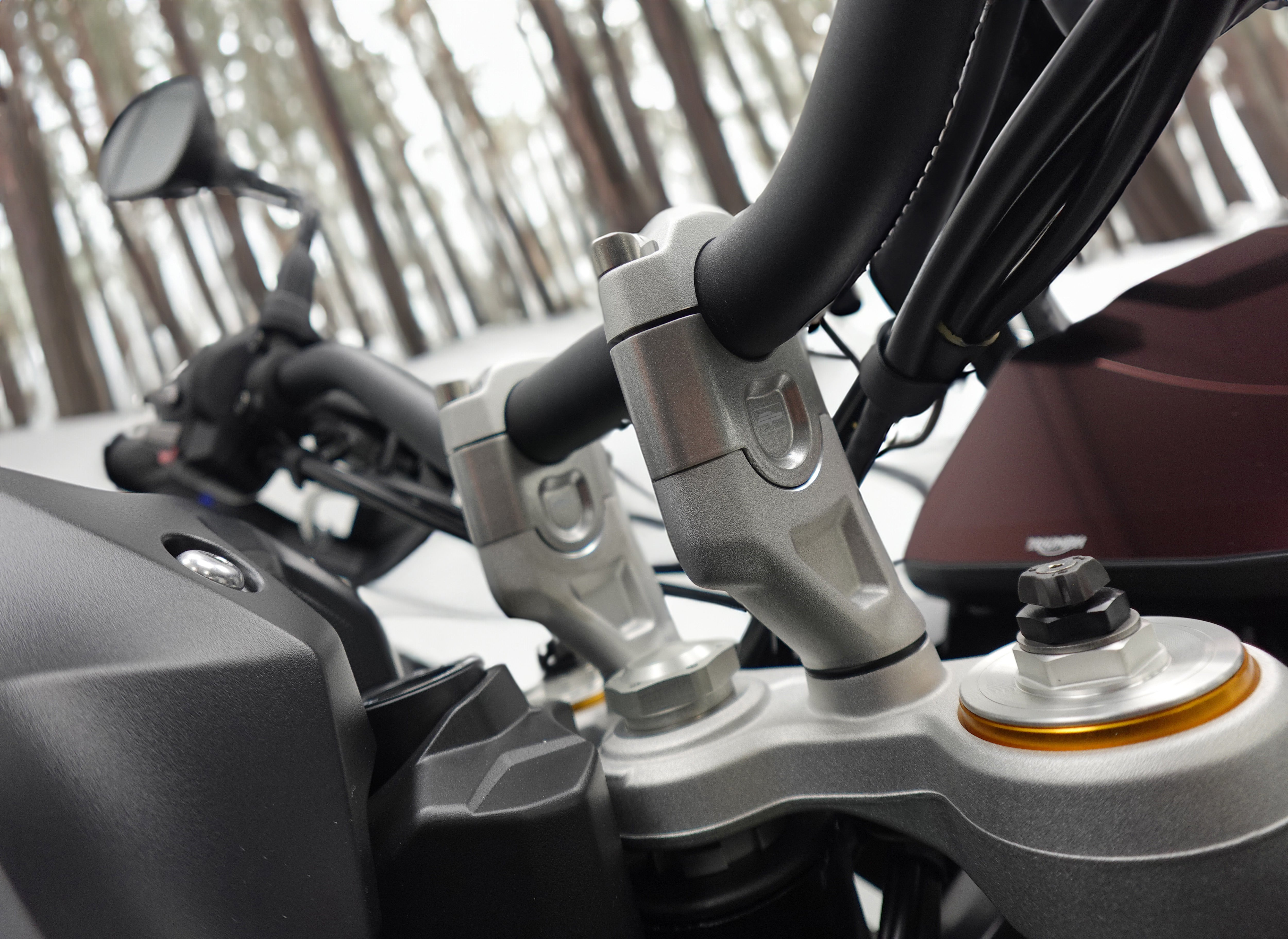 Evotech Handlebar Riser - Triumph Tiger 900 Rally Pro (2024+)