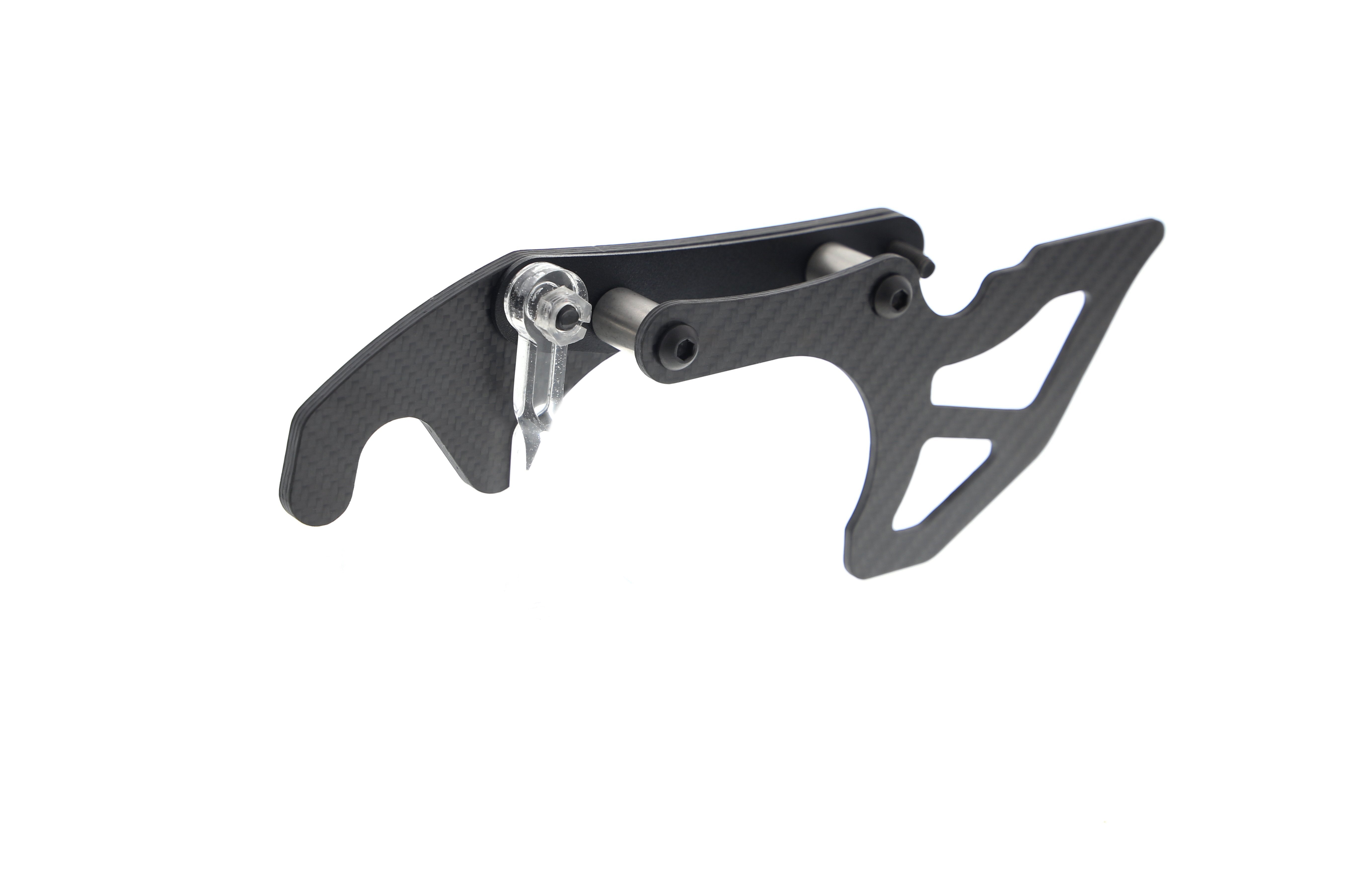 Evotech Carbon Fibre Toe Guard / GP Style Paddock Stand Plates - Yamaha YZF-R9 (2025+)
