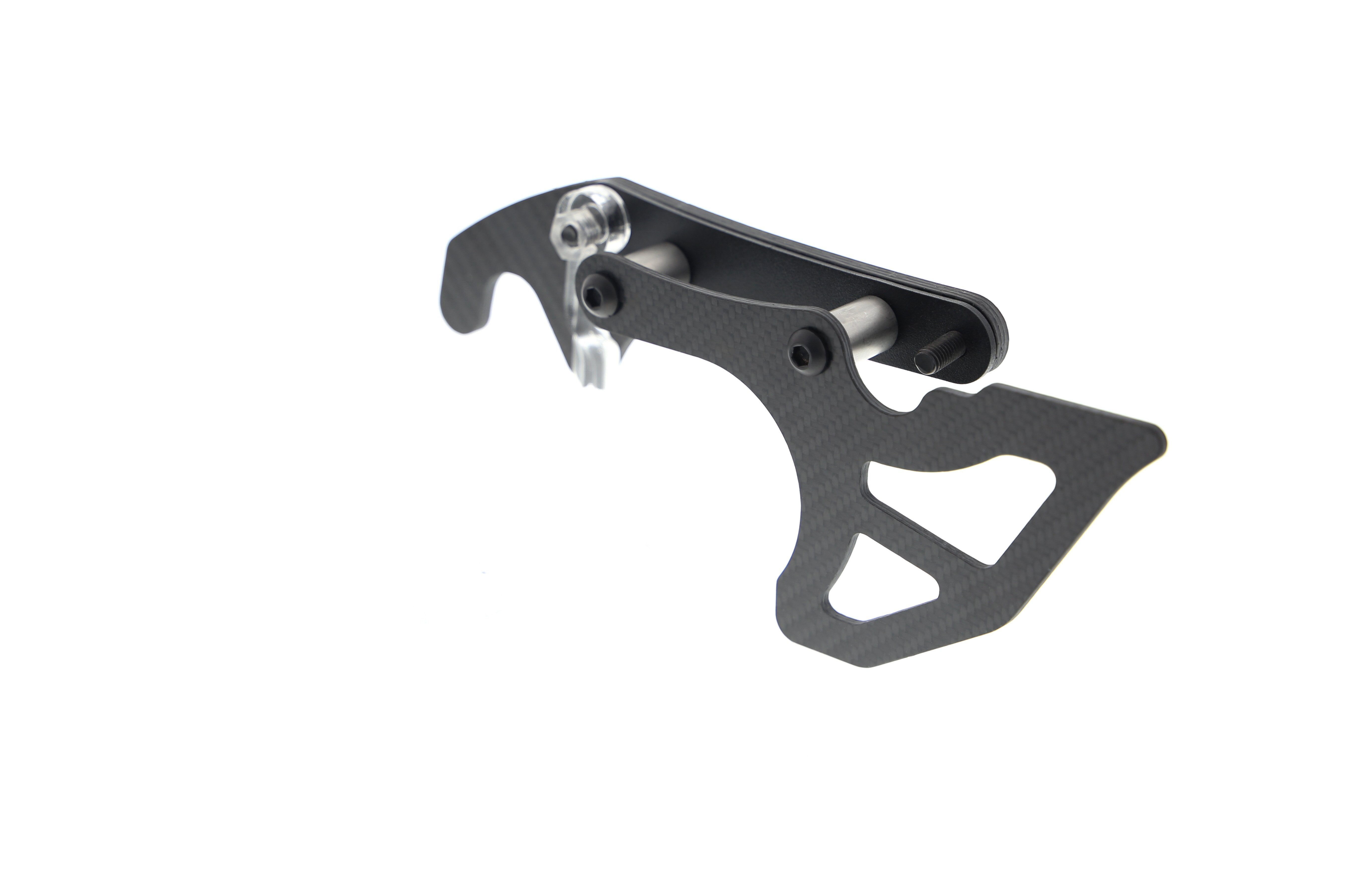 Evotech Carbon Fibre Toe Guard / GP Style Paddock Stand Plates - Yamaha YZF-R9 (2025+)