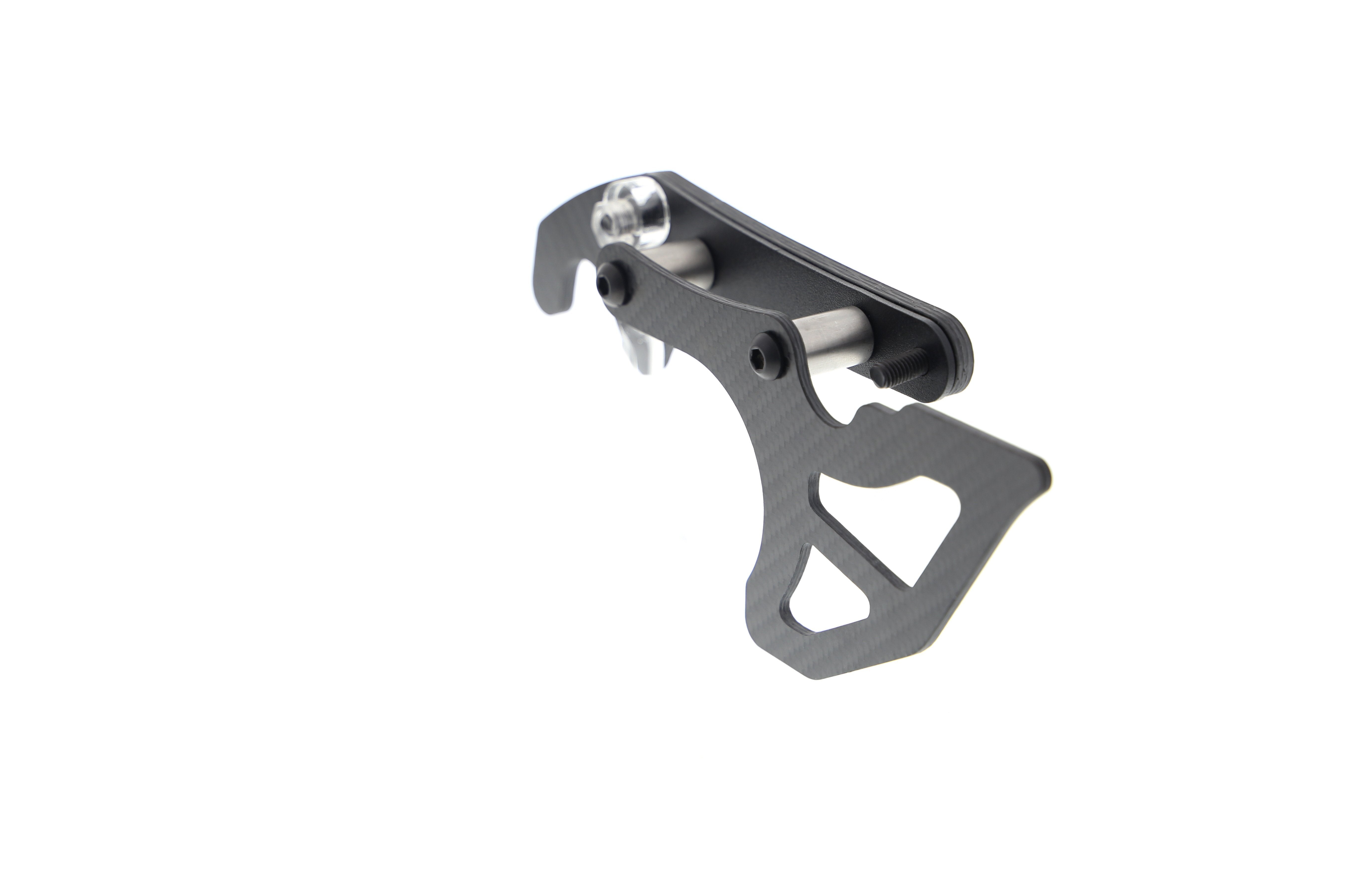 Evotech Carbon Fibre Toe Guard / GP Style Paddock Stand Plates - Yamaha YZF-R9 (2025+)
