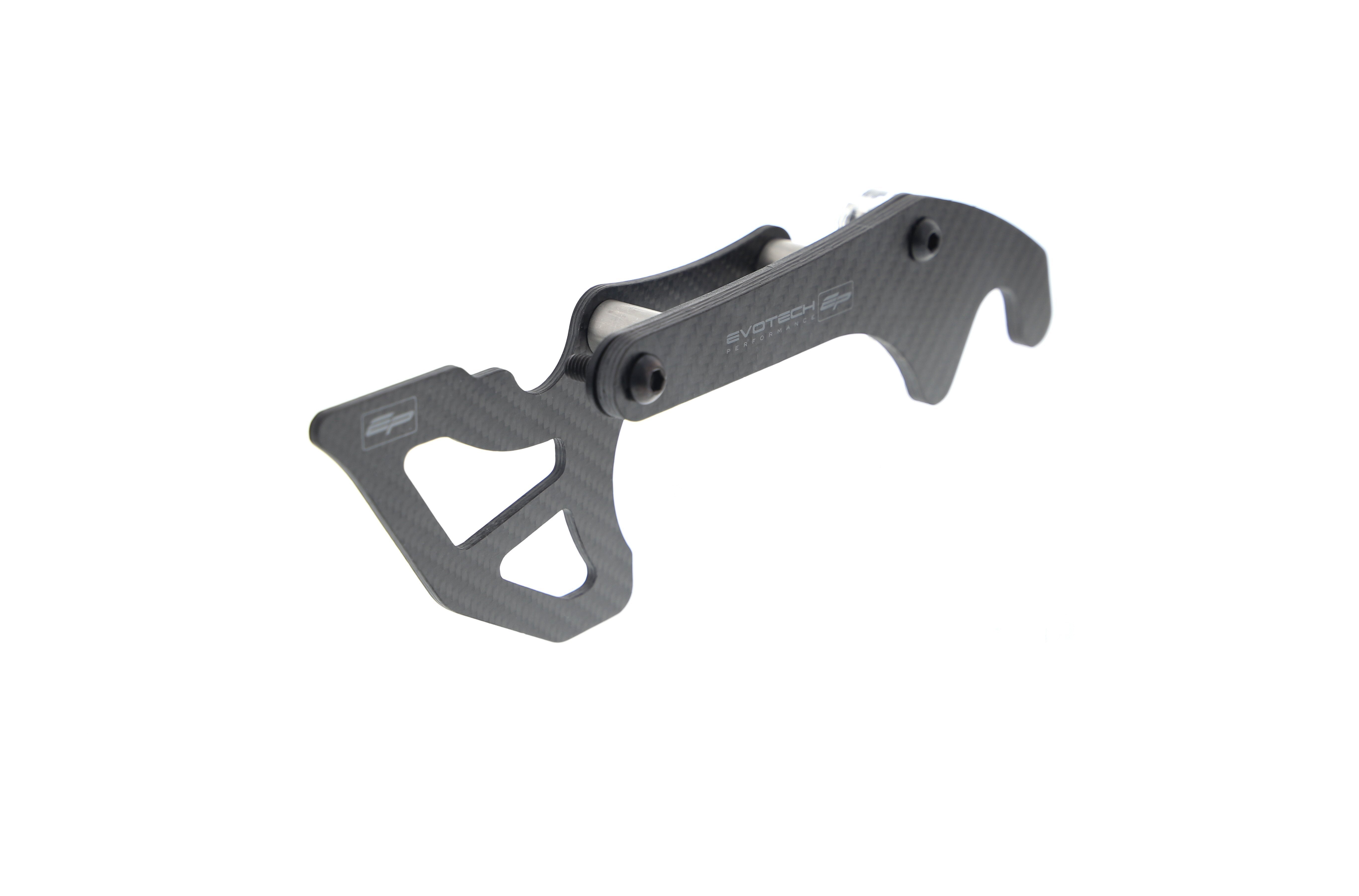 Evotech Carbon Fibre Toe Guard / GP Style Paddock Stand Plates - Yamaha YZF-R7 (2026+)