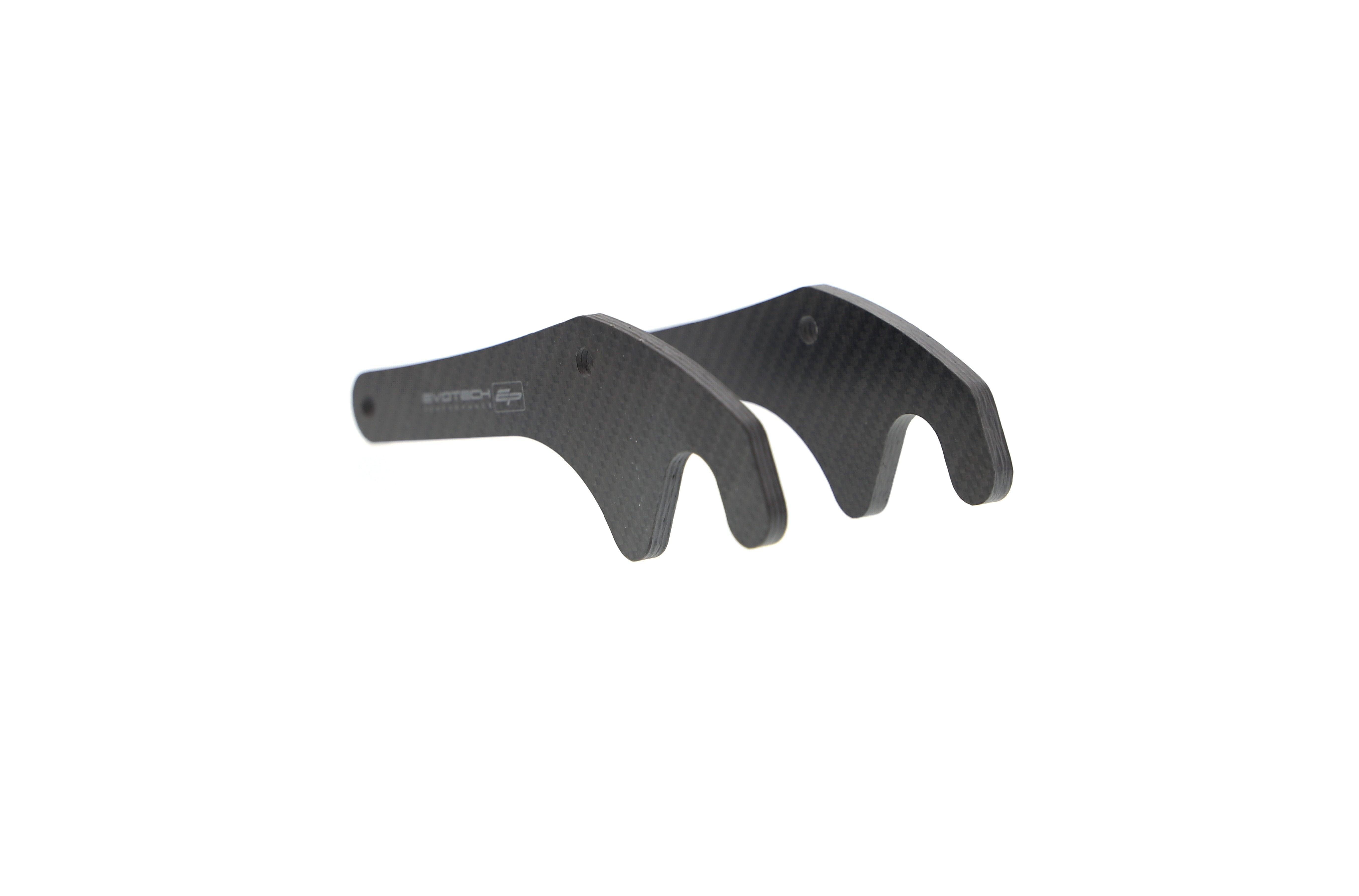 Evotech Carbon Fibre Paddock Stand Plates - Yamaha YZF-R1 (2020+)
