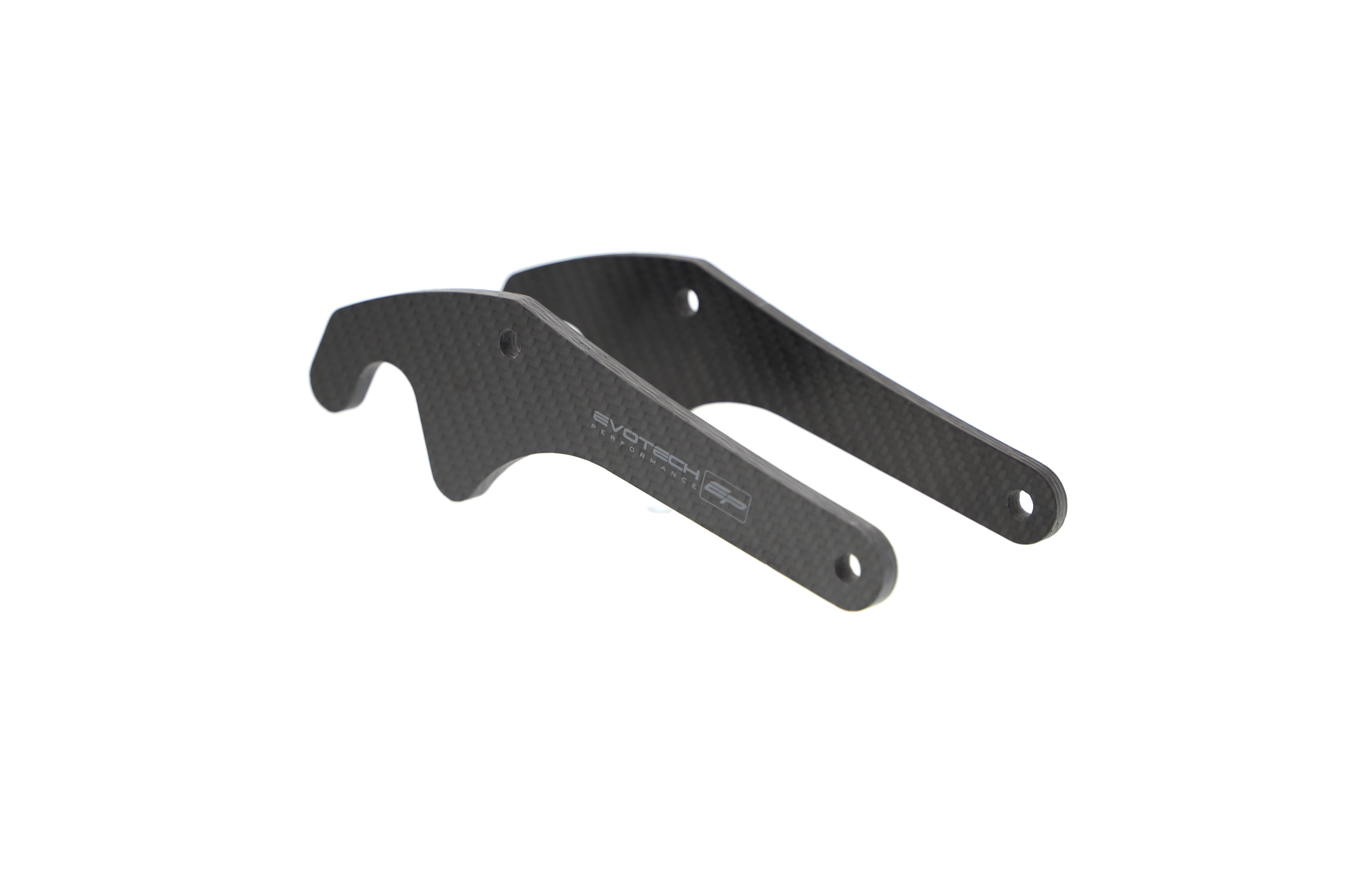 Evotech Carbon Fibre Paddock Stand Plates - Yamaha YZF-R1 (2020+)