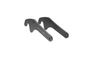 Evotech Carbon Fibre Paddock Stand Plates - Yamaha MT-10 (2022+)
