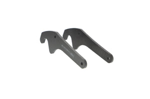 Evotech Carbon Fibre Paddock Stand Plates - Yamaha YZF-R1 (2020+)