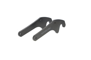 Evotech Carbon Fibre Paddock Stand Plates - Yamaha MT-10 (2022+)