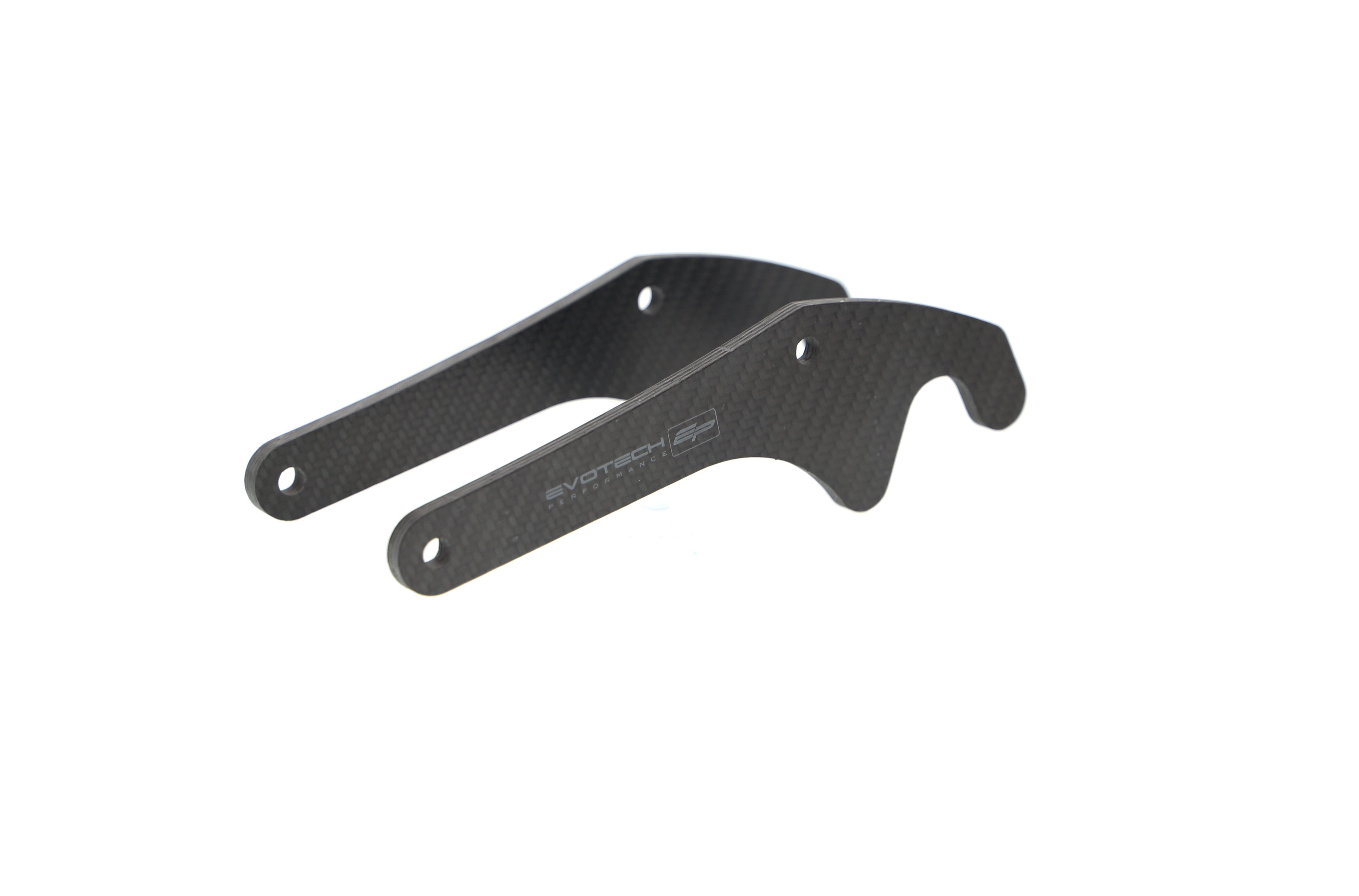 Evotech Carbon Fibre Paddock Stand Plates - Yamaha MT-10 (2022+)