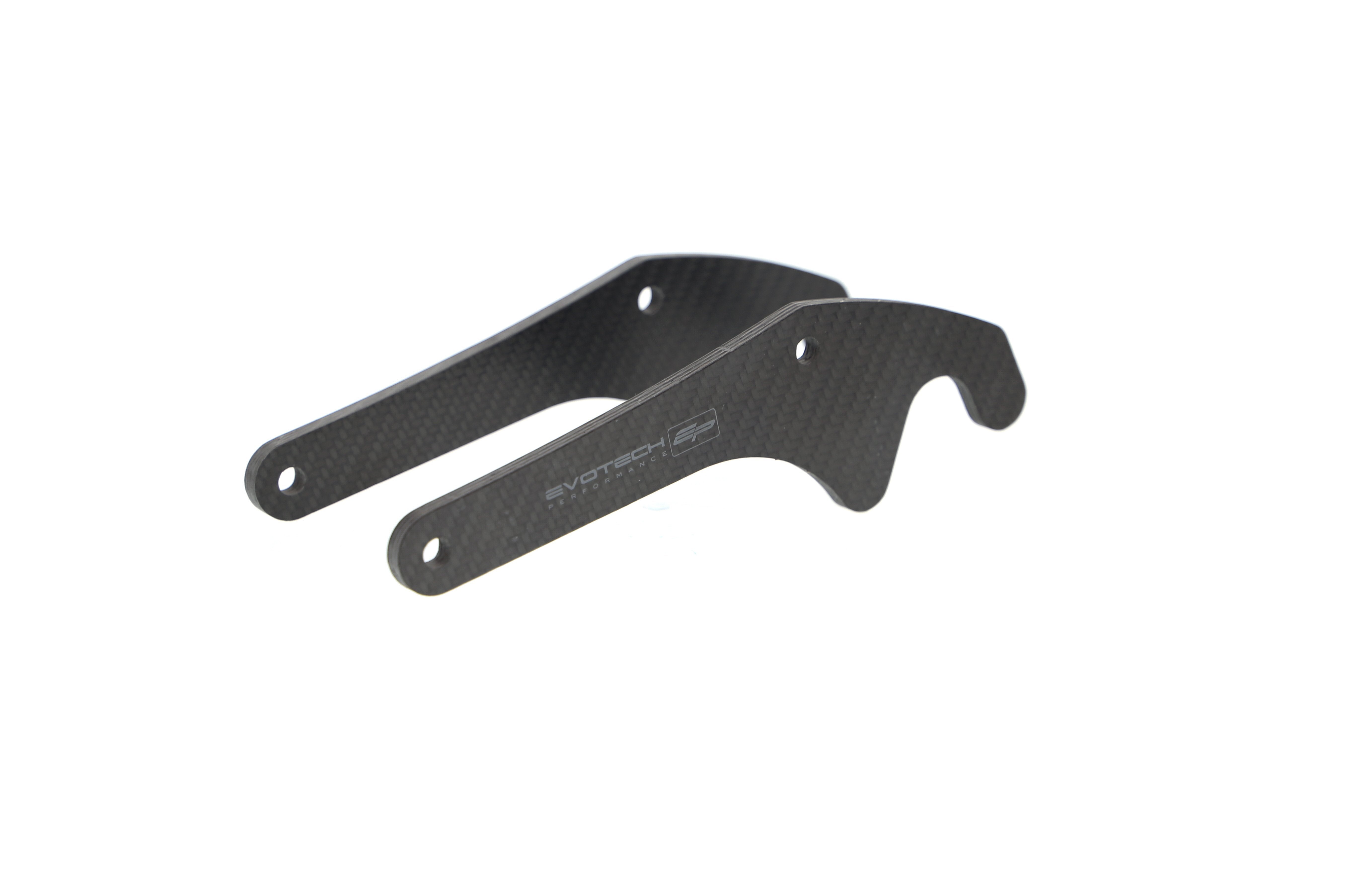 Evotech Carbon Fibre Paddock Stand Plates - Yamaha YZF-R7 (2022 - 2025)