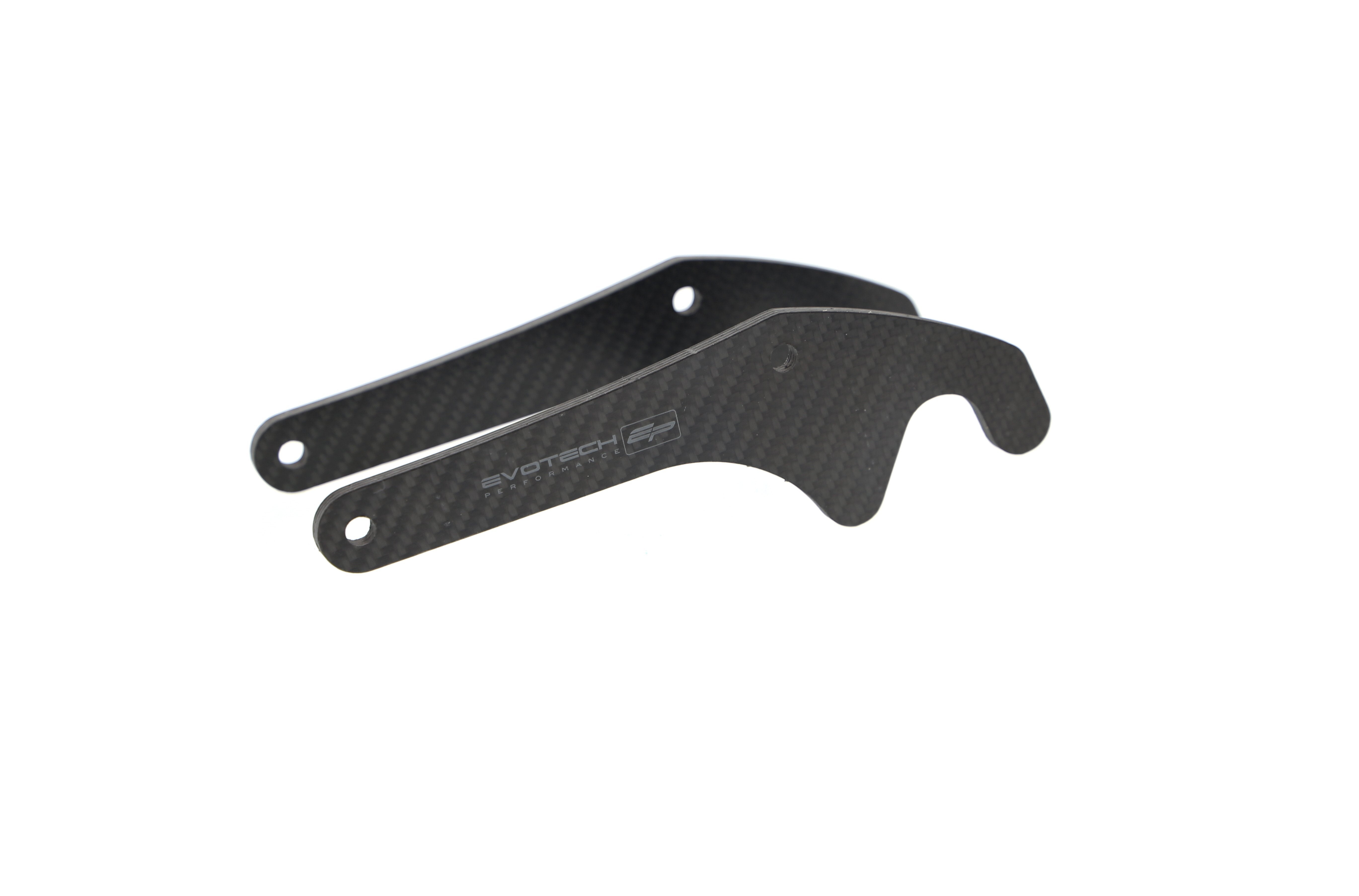 Evotech Carbon Fibre Paddock Stand Plates - Yamaha YZF-R7 (2022 - 2025)