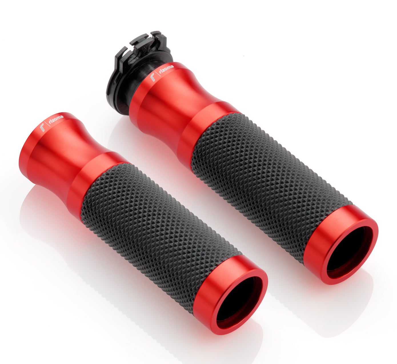 Rizoma Sport Ride By Wire Grips for Ducati GRDW205Z11R - Red
