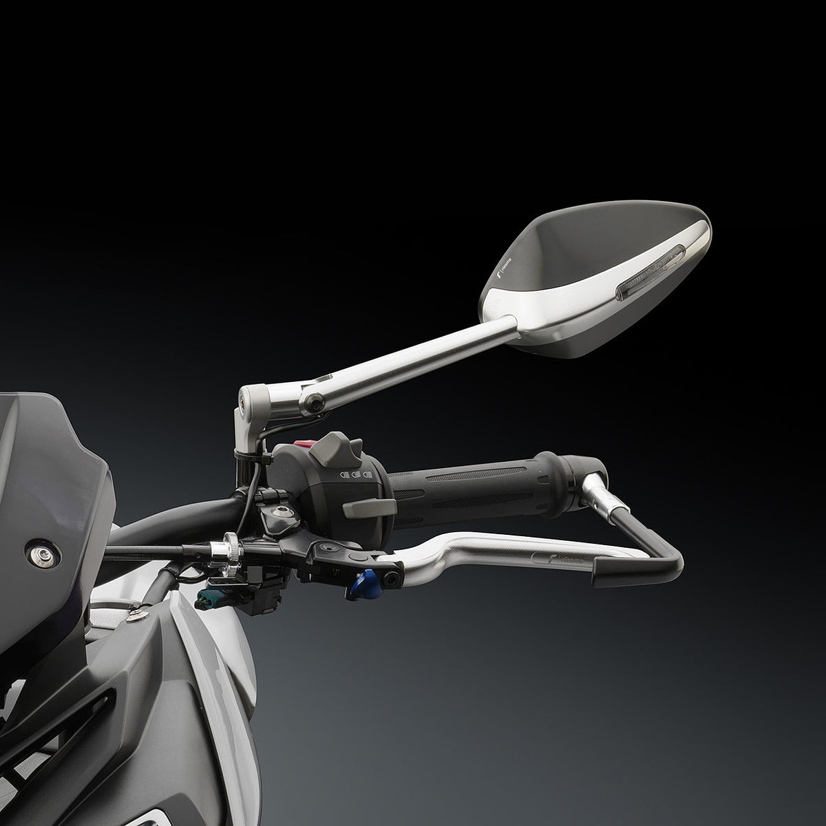 Rizoma Veloce L Naked — Side Mount / E-Approved — BS306A