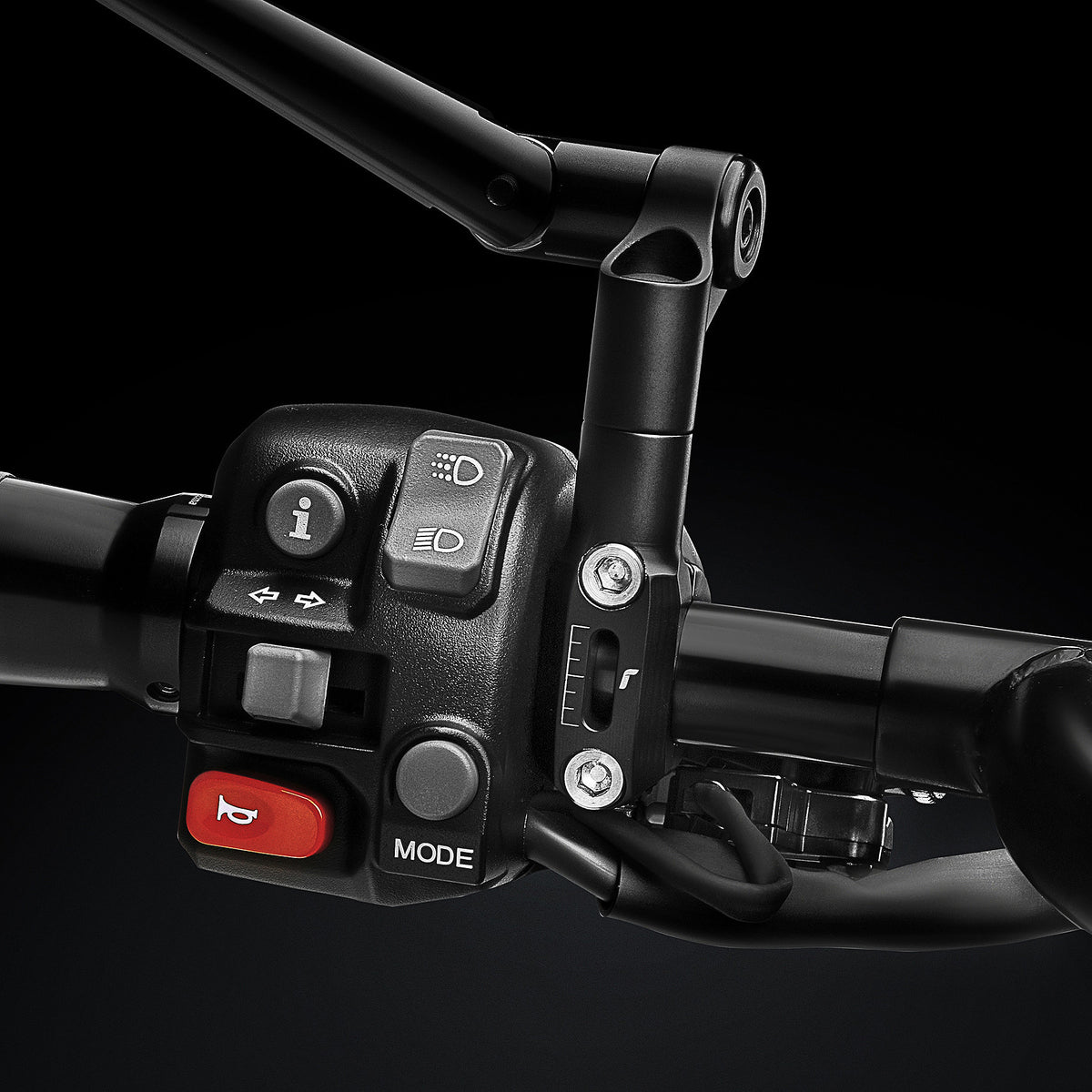 Rizoma Mirror bracket for Ø 22 mm handlebar — BS770B