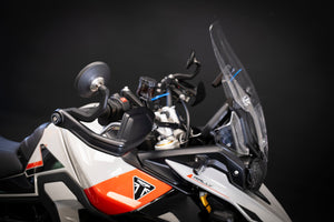 Evotech Handguard Bar End Mirrors (Retro) - Triumph Tiger 900 Rally Pro (2024+)