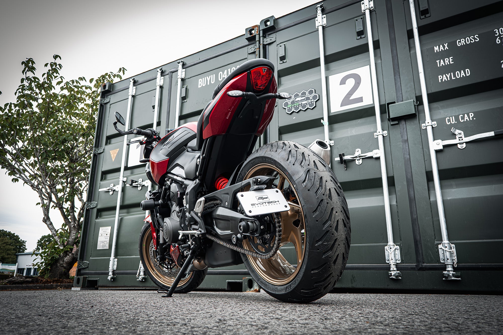Triumph Trident 660 (2026+) Swingarm Mounted Tail Tidy