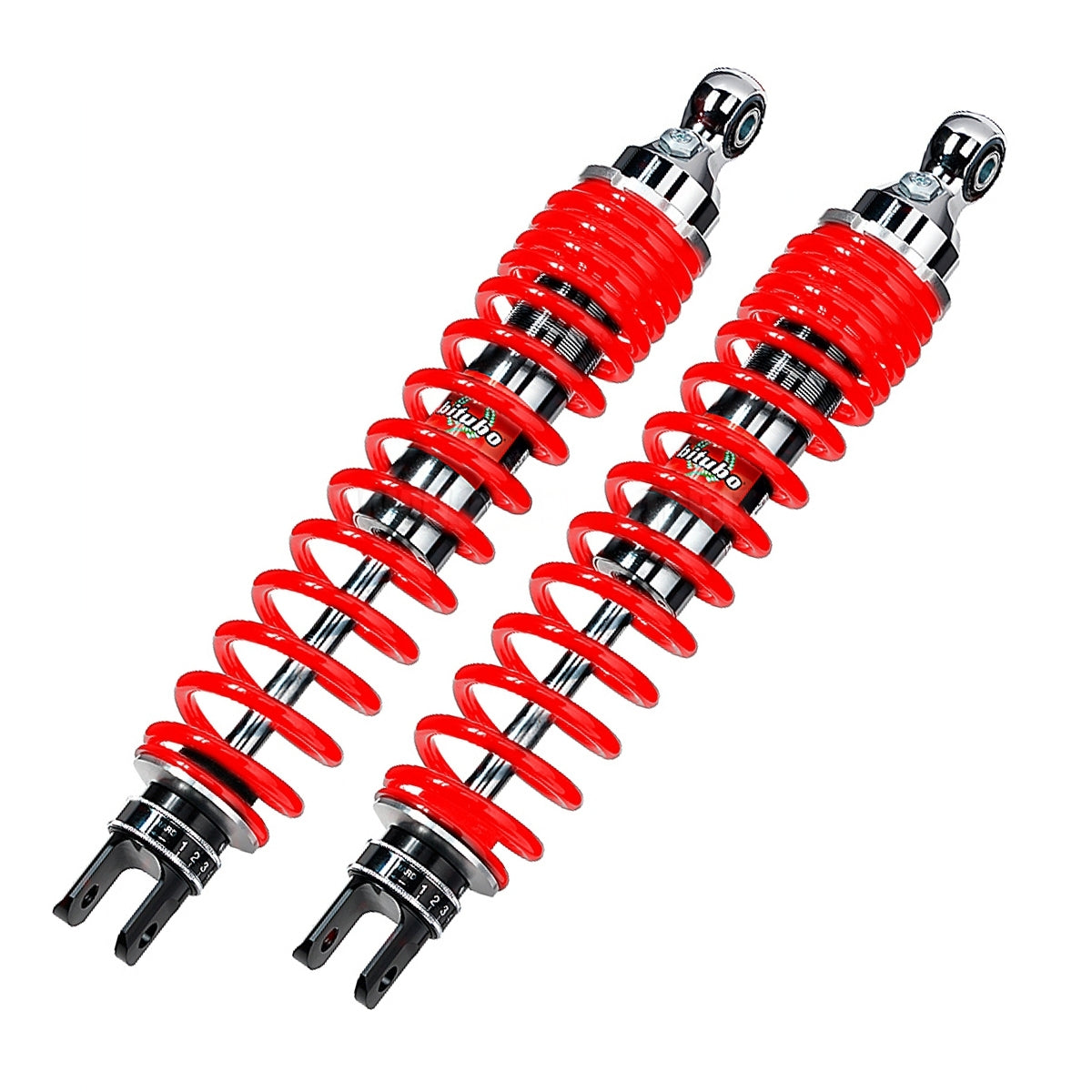 WGE01 - Rear Twin Shocks - Red Spring
