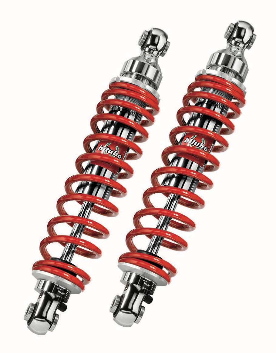 WME01 - Rear Twin Shocks - Red Spring