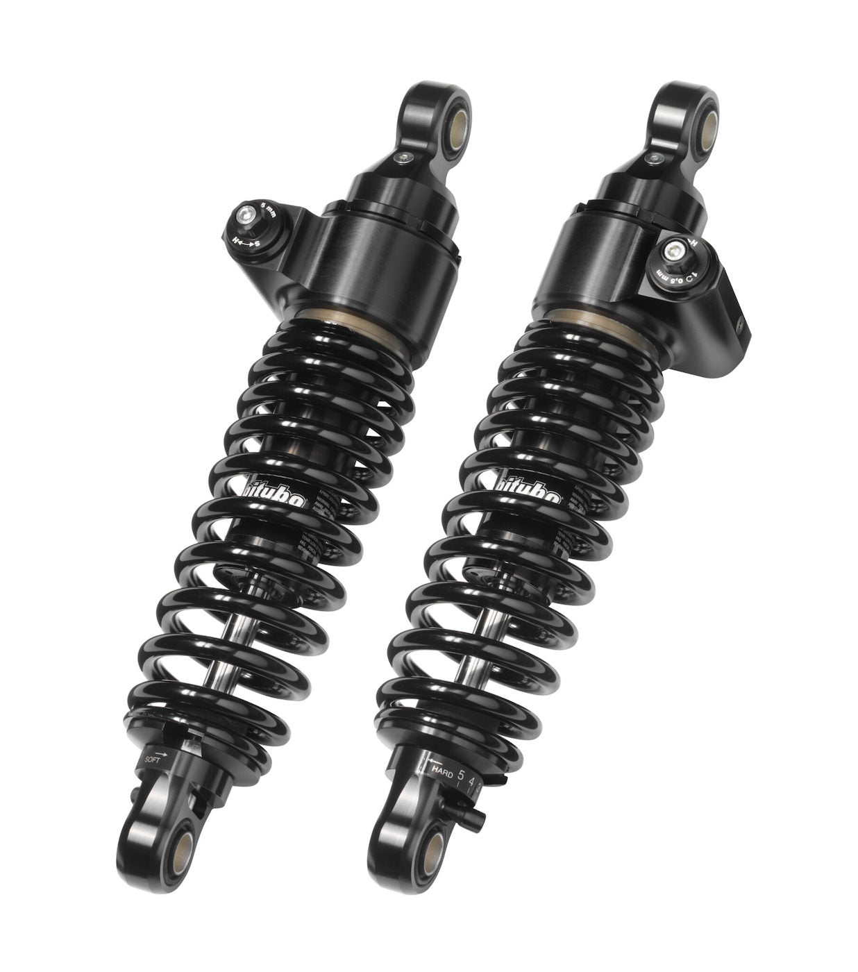 WME22V2 - Rear Twin Shocks - Black Spring