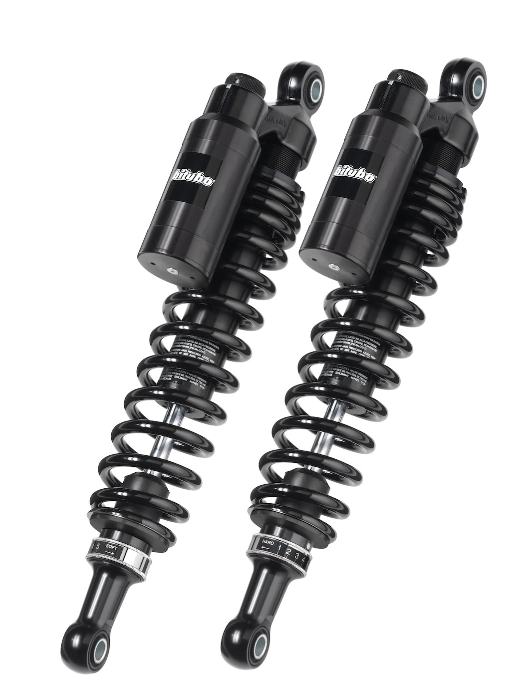 WMT02V2 - Rear Twin Shocks - Black Spring