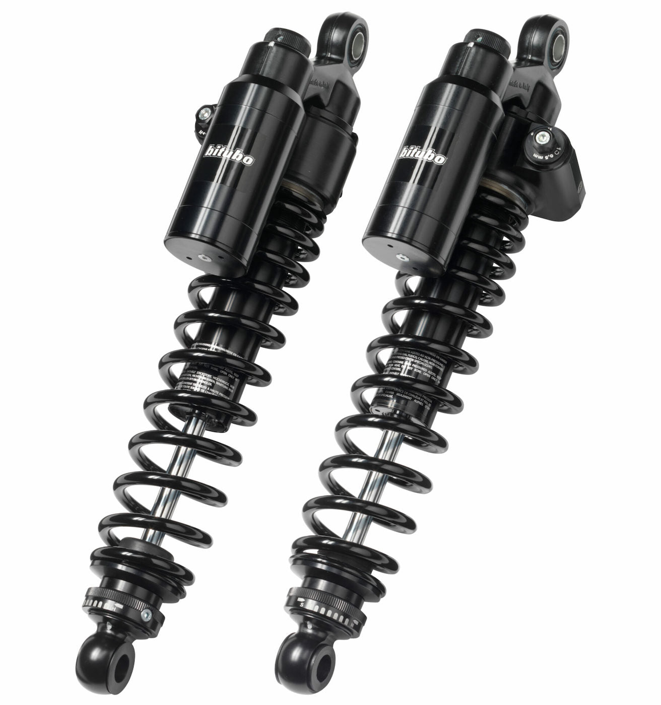 WMT22V2 - Rear Twin Shocks - Black Spring
