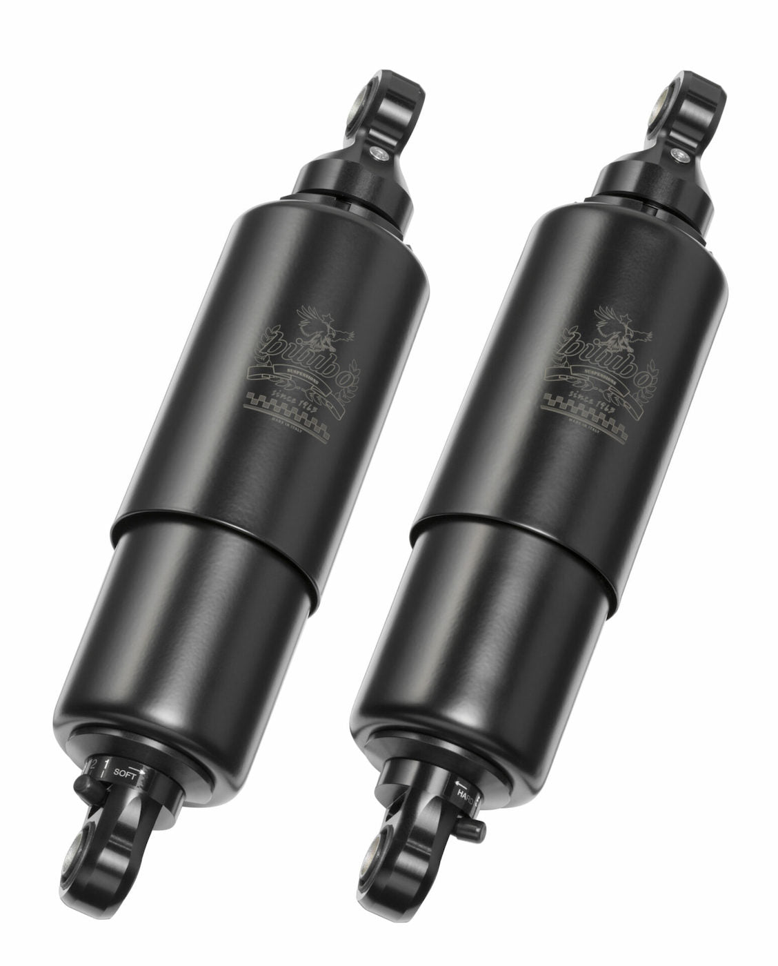 WNE02V2 - Rear Twin Shocks - Black Spring