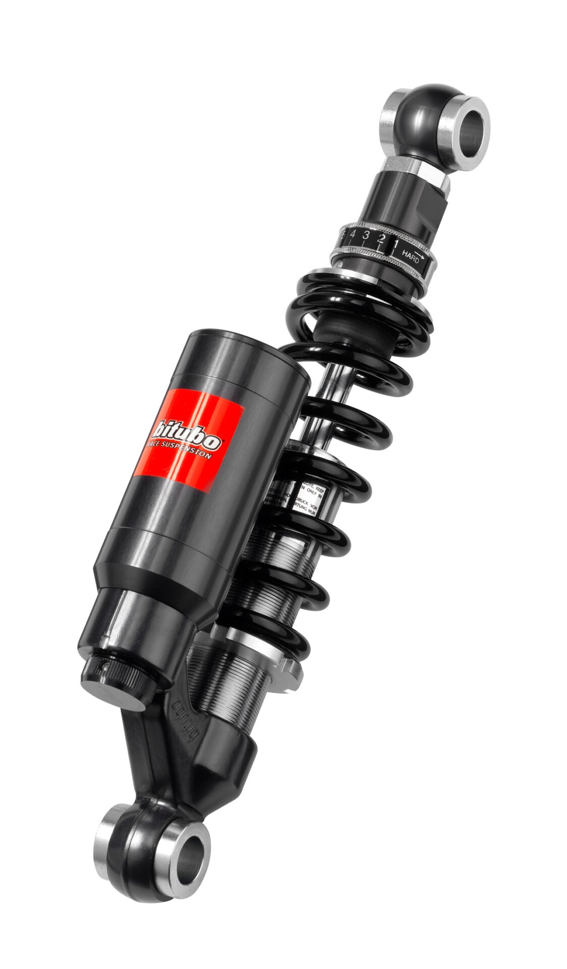 WZT12 - Rear Mono Shock - Black Spring