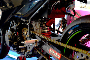 XXT71 - Rear Mono Shock - Red Spring