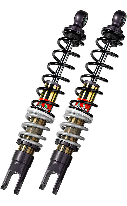 YRB02 - Front Twin Shocks - Black Spring