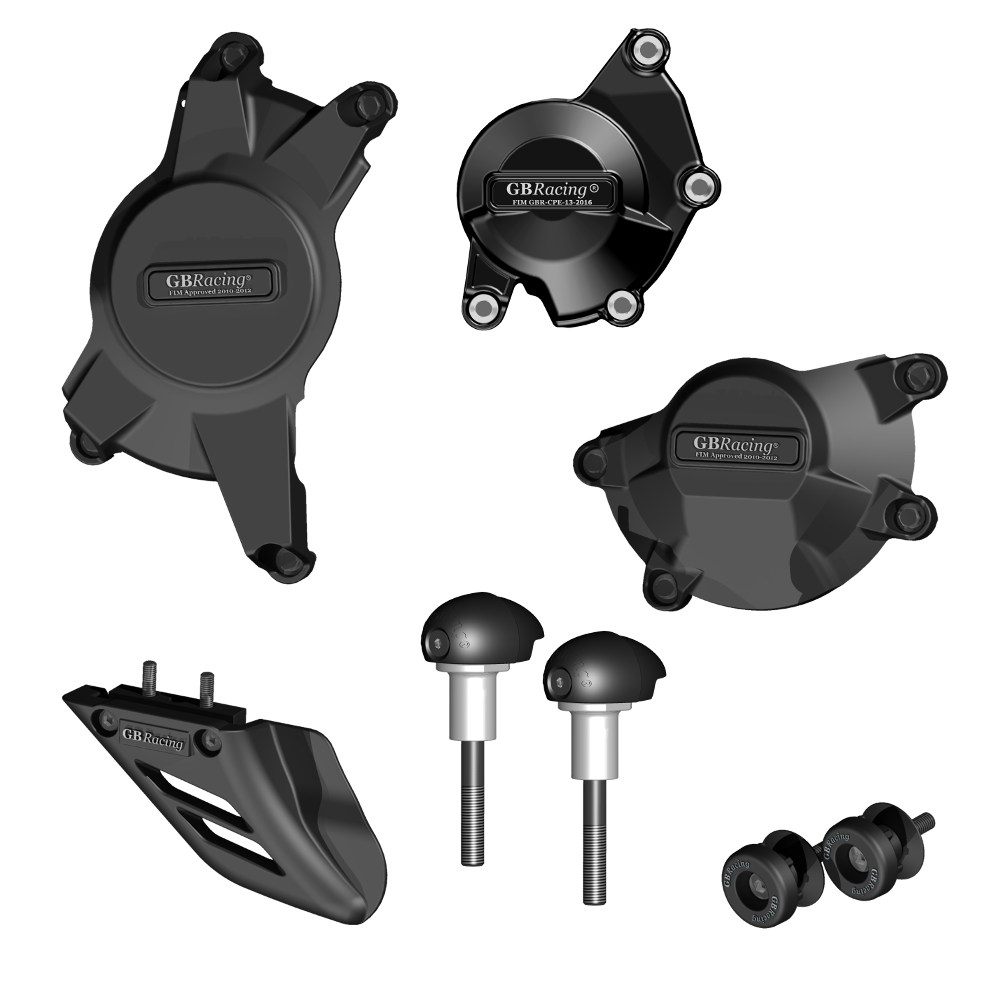 GBRacing Crash Protection Bundle (Street) for Suzuki GSX-R 1000