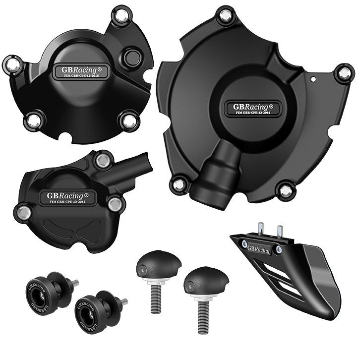 GBRacing Crash Protection Bundle (Race) for Yamaha YZF-R1