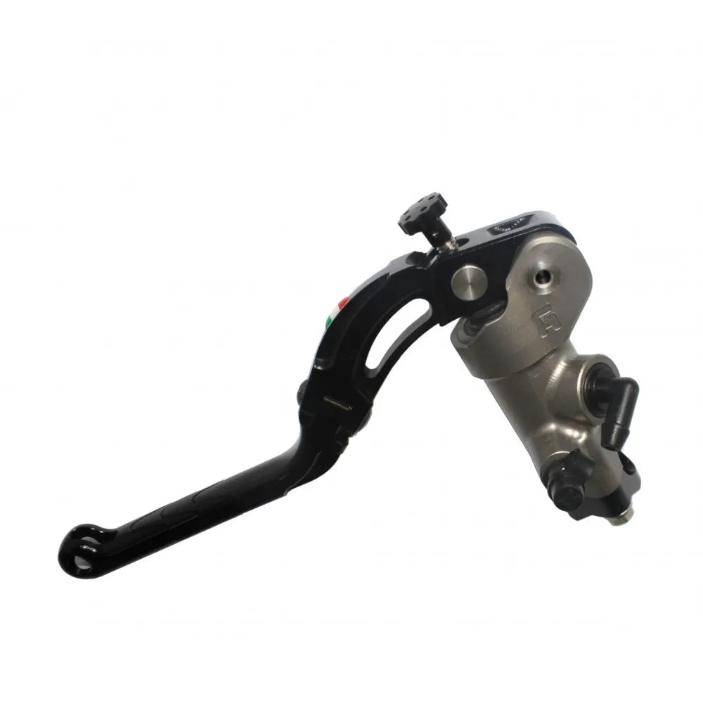 Accossato Clutch Master Cylinder CNC 16x18 with black Revolution lever