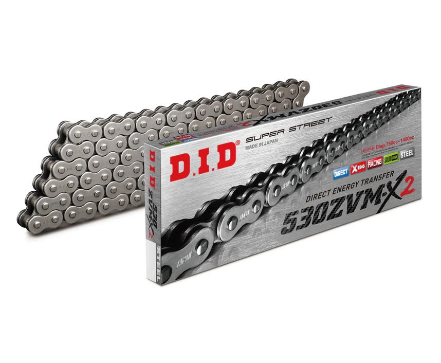 DID #530 ZVM-X2 Super X-Ring 118L ZJ - Rivet STEEL