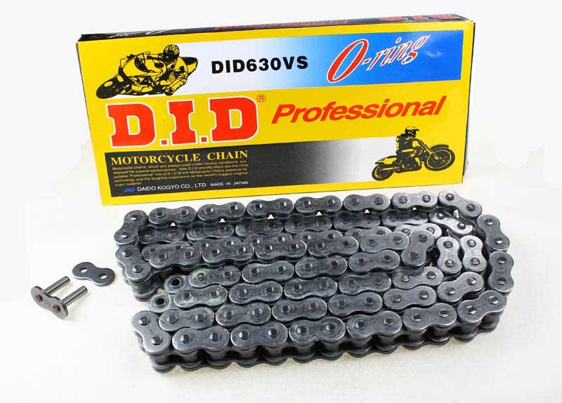 DID #630 VS Standard O-Ring 98L FJ - Clip BK