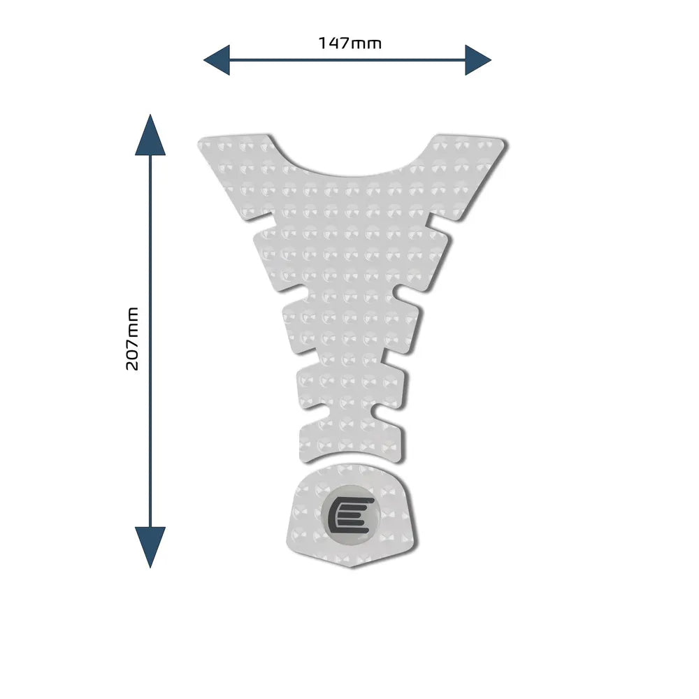 Eazi-Grip EVO Centre Tank Pad H 147mm x 207mm, clear