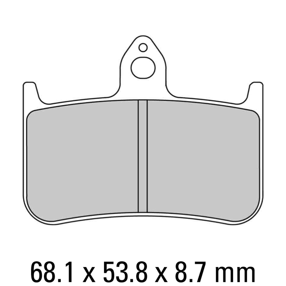 FERODO Brake Disc Pad Set FDB533ST