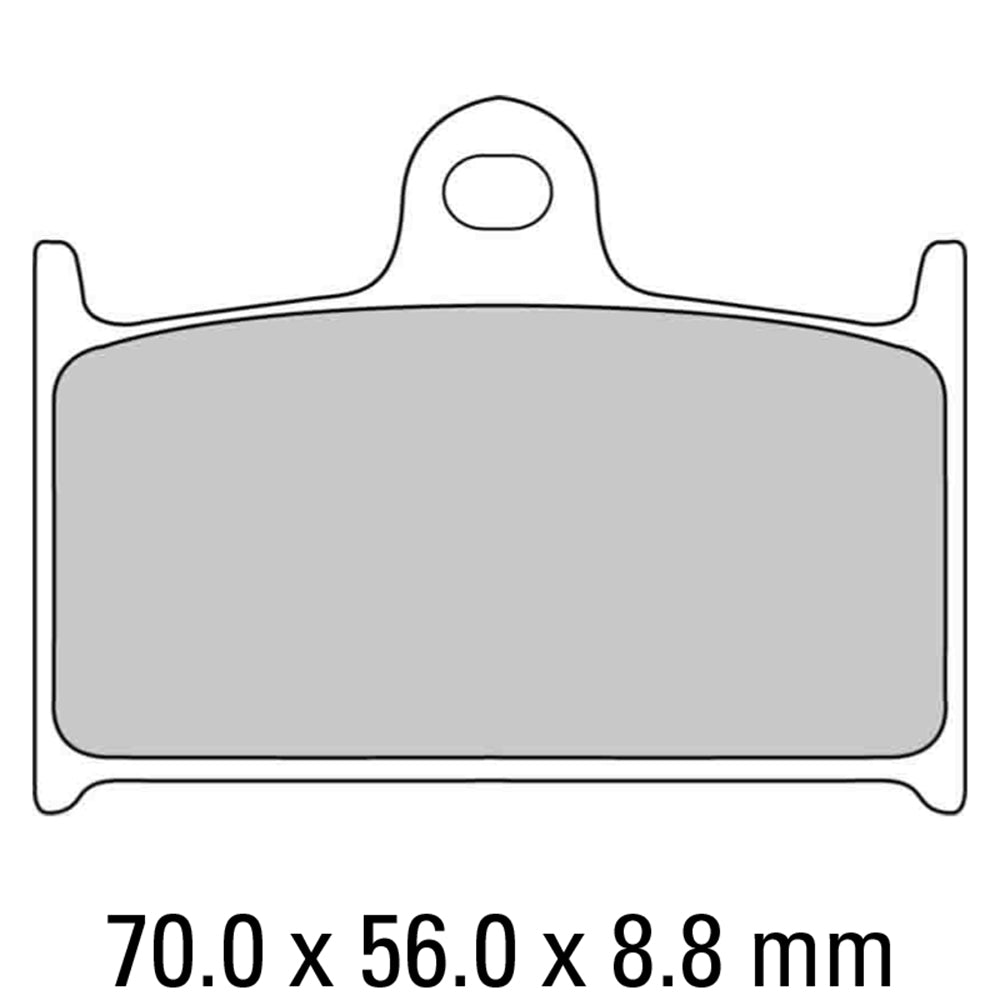 FERODO Brake Disc Pad Set FDB557EF