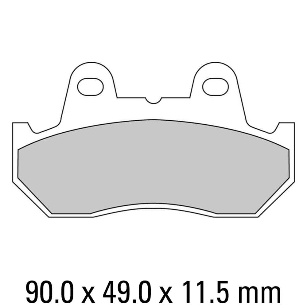 FERODO Brake Disc Pad Set FDB665P