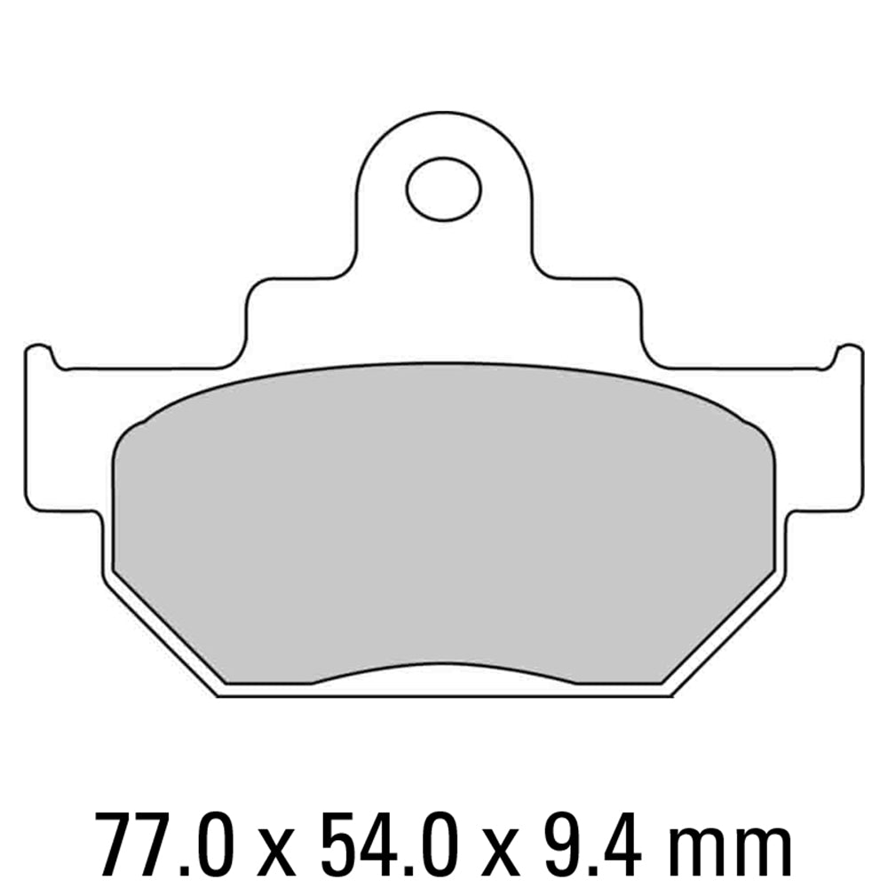 FERODO Brake Disc Pad Set FDB673P