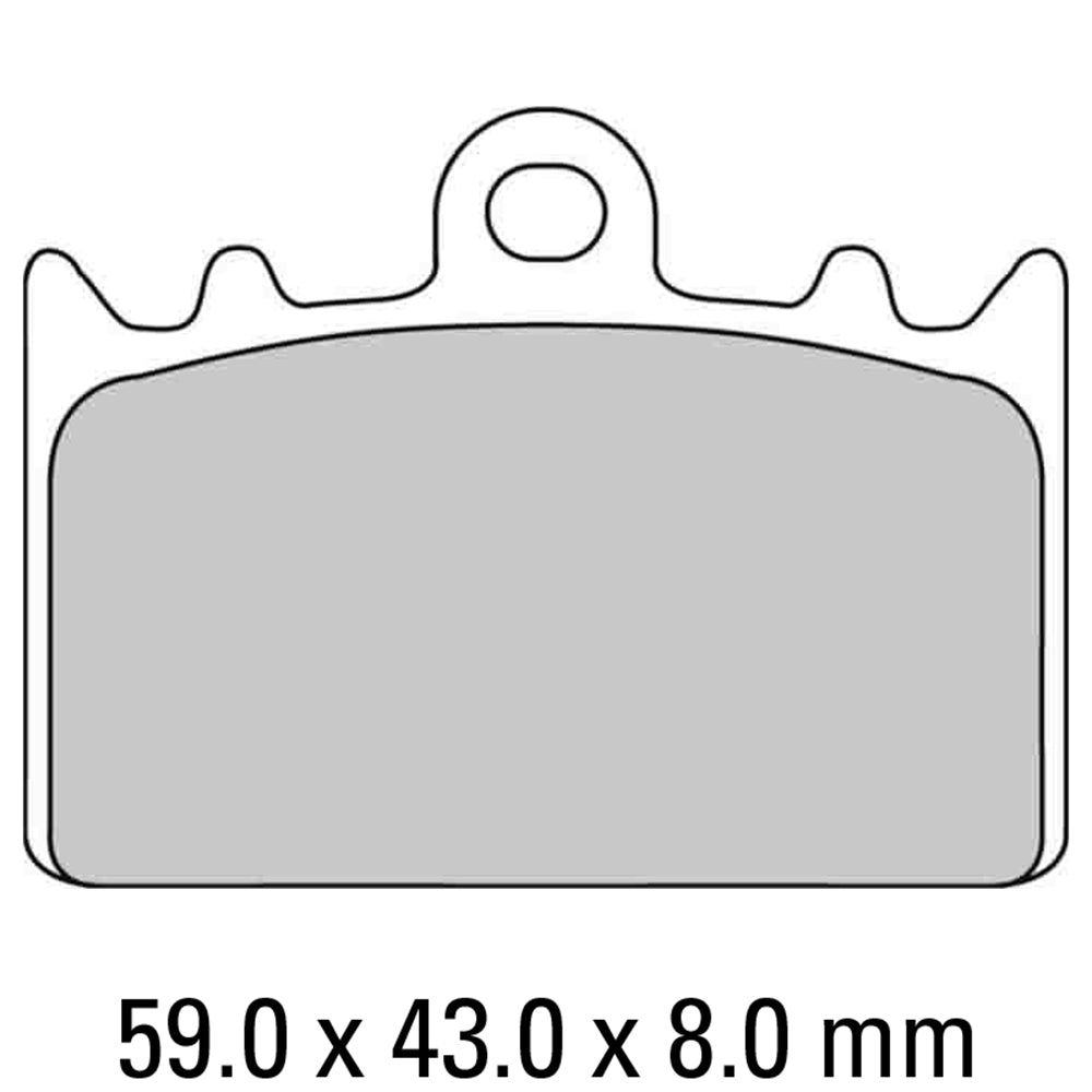 FERODO Brake Disc Pad Set FDB741P